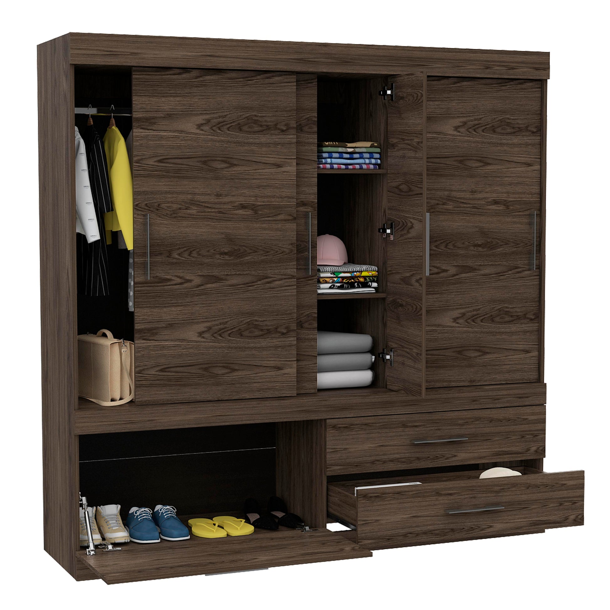 Closet Portofino 180 X 180 X 48 Rta Milan