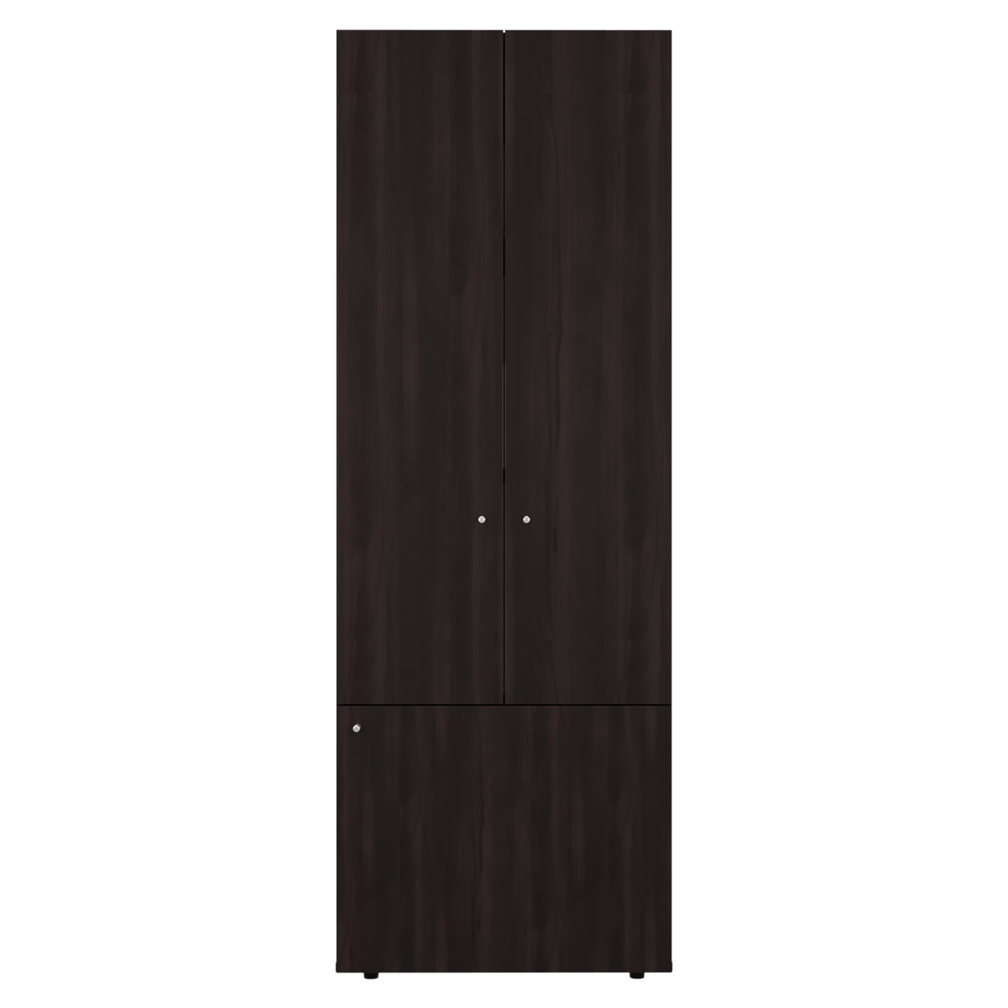 Closet 3 Puertas Tuhogar 170X60X40 Rta Nogal Negro Zf