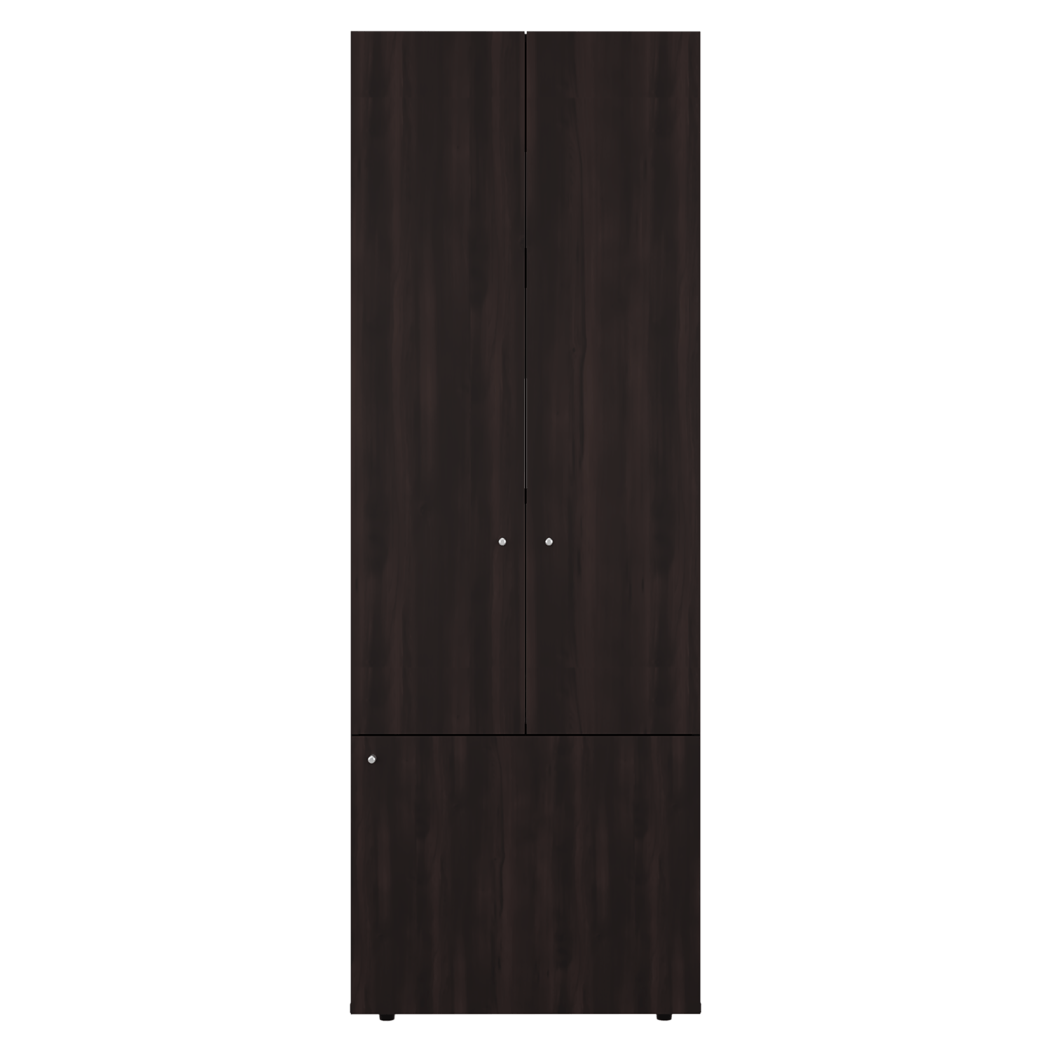 Closet 3 Puertas Tuhogar 170X60X40 Rta Nogal Negro Zf