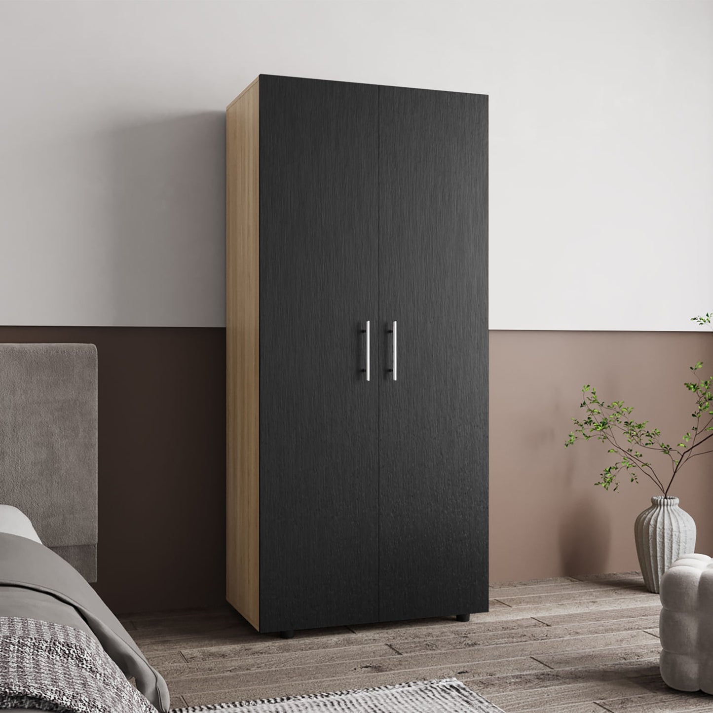 Closet Tera 180X80X48 Rta Fresno Wengue