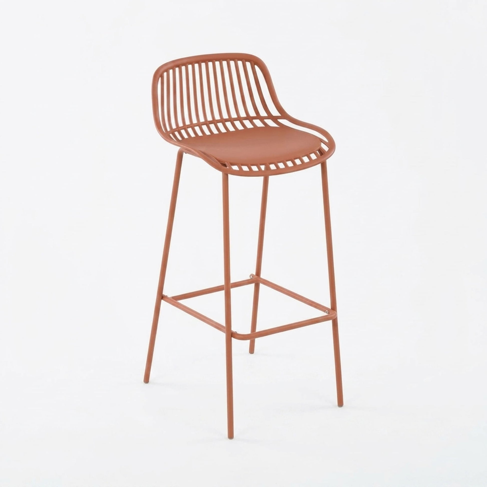 Silla Bar Tulum 97X41X51 Rta Terracota