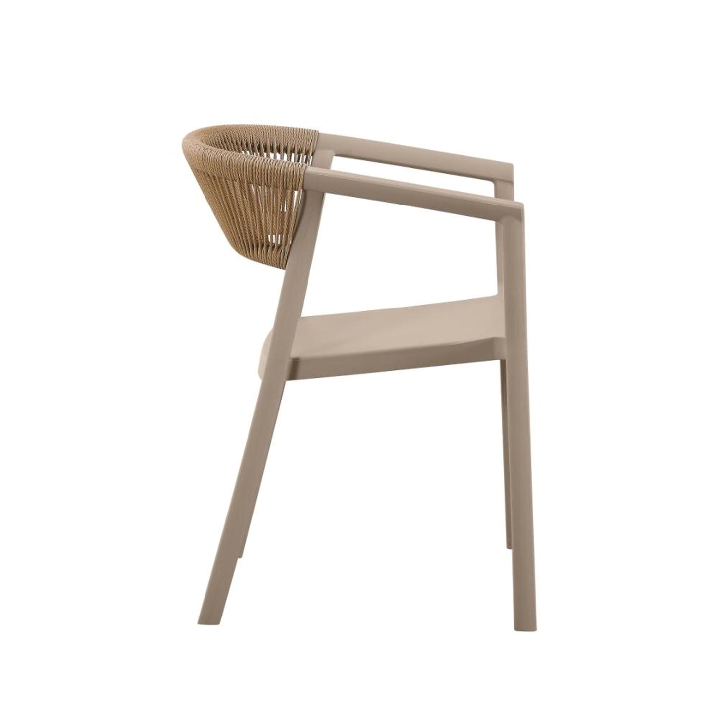 Silla Bali 75X53X56 Rta Taupe