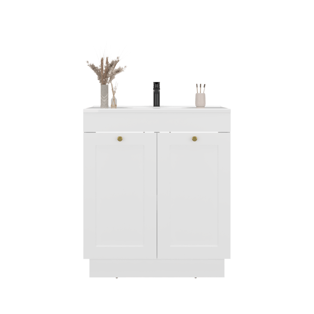 Muebles Para Lavamanos 30 Baluarte 86X76X51 Blanco Zf