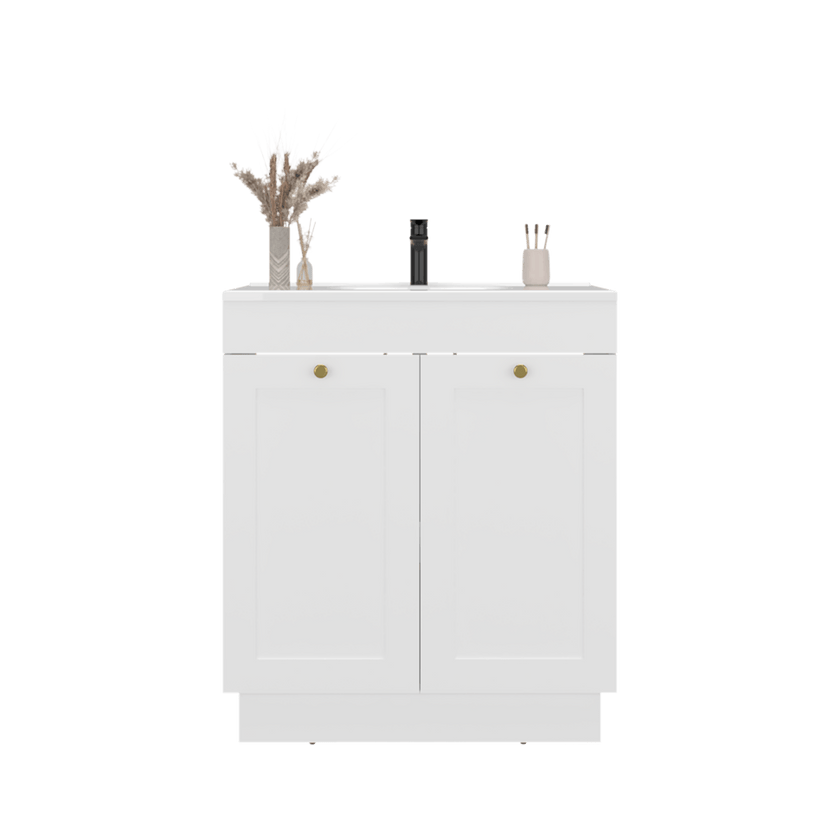 Muebles Para Lavamanos 30 Baluarte 86X76X51 Blanco Zf