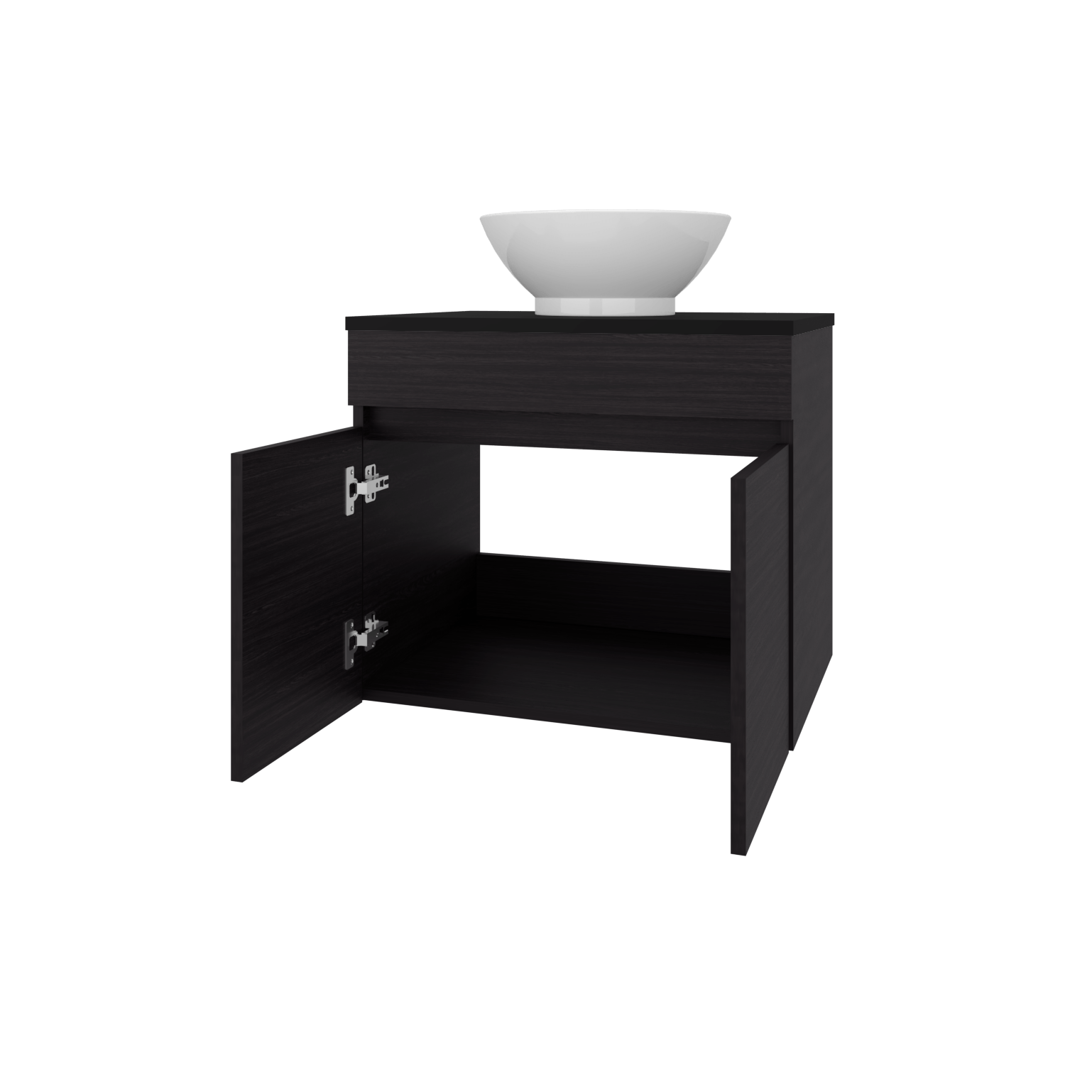 Mueble De Baño Aereo Manchester 51X59X44 Rta Wengue Zf
