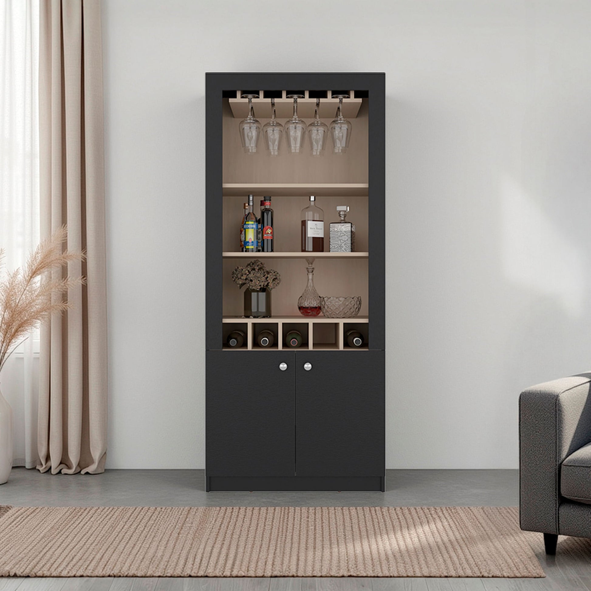 Bar Alto Bellagio 175X75X36 Rta Wengue Cartagena