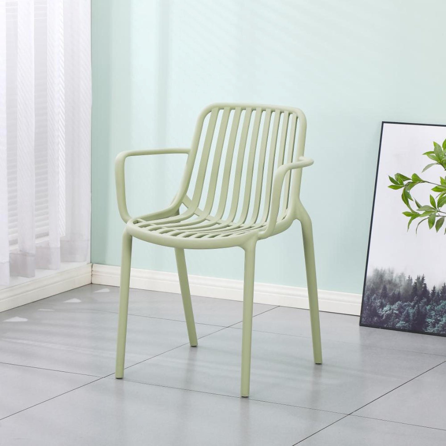 Silla Parma 80X57X54 Rta Verde