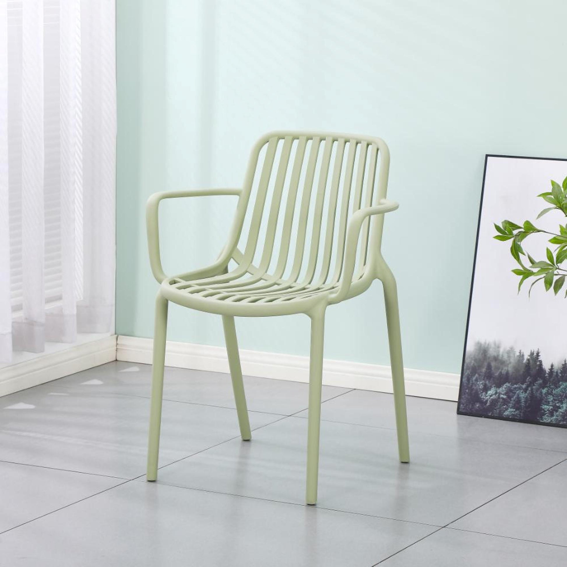 Silla Parma 80X57X54 Rta Verde