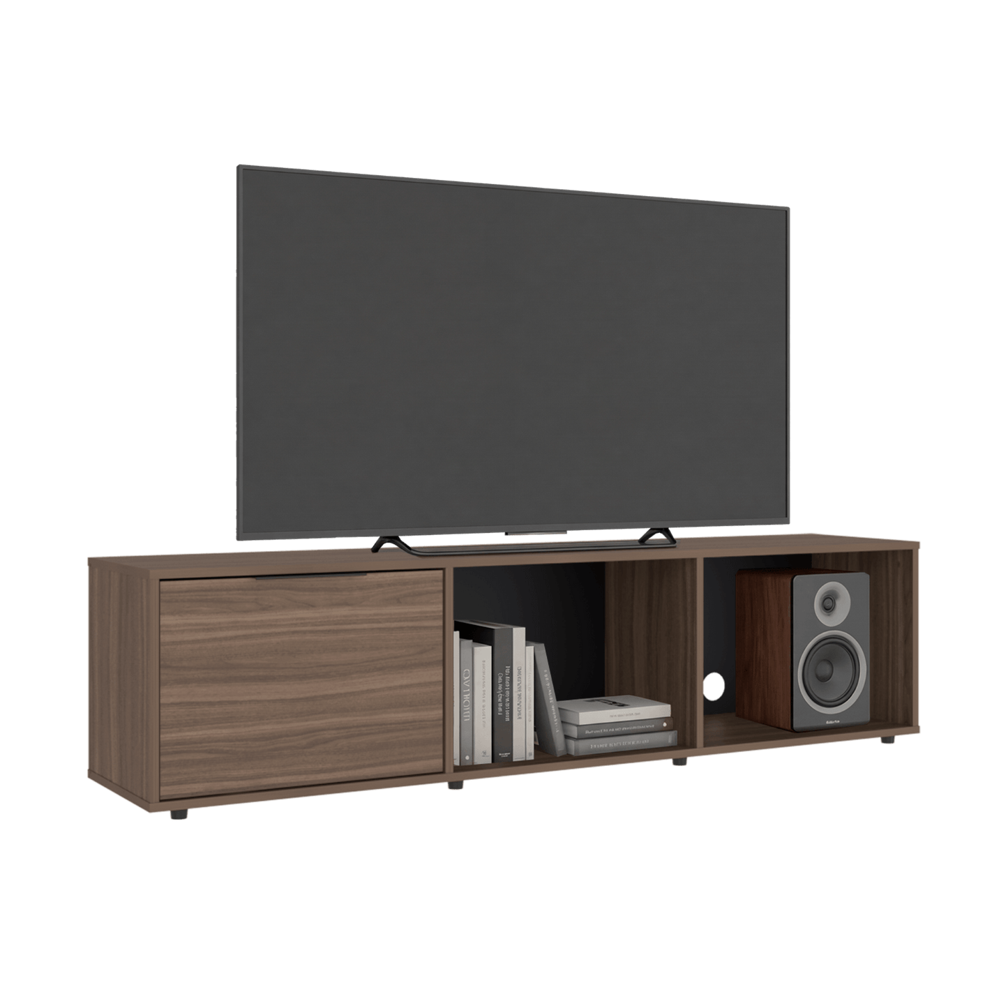 Rack De Tv 65" Dorne 41X162X35 Rta Avellana