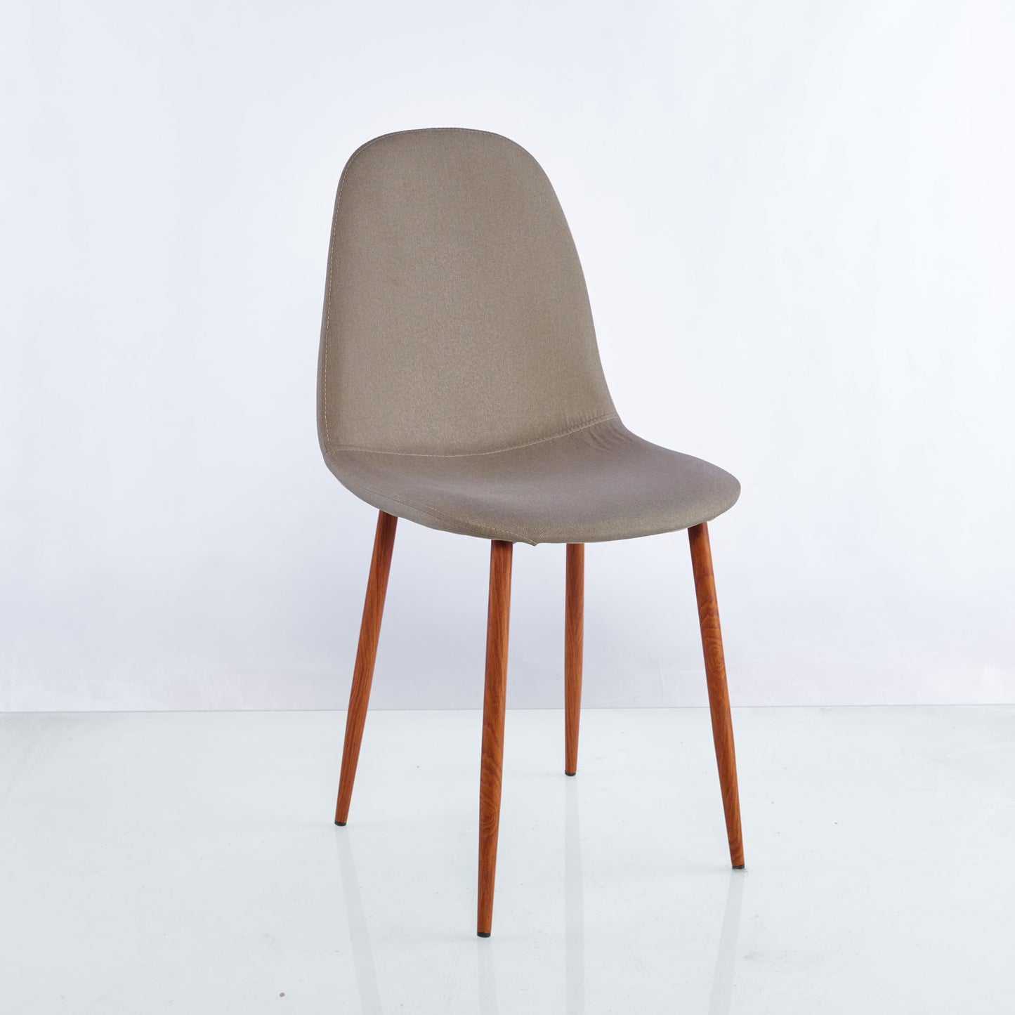 Set X2 Silla Concept - Bm-Dc001 85X44X50 Café Claro/Oscuro