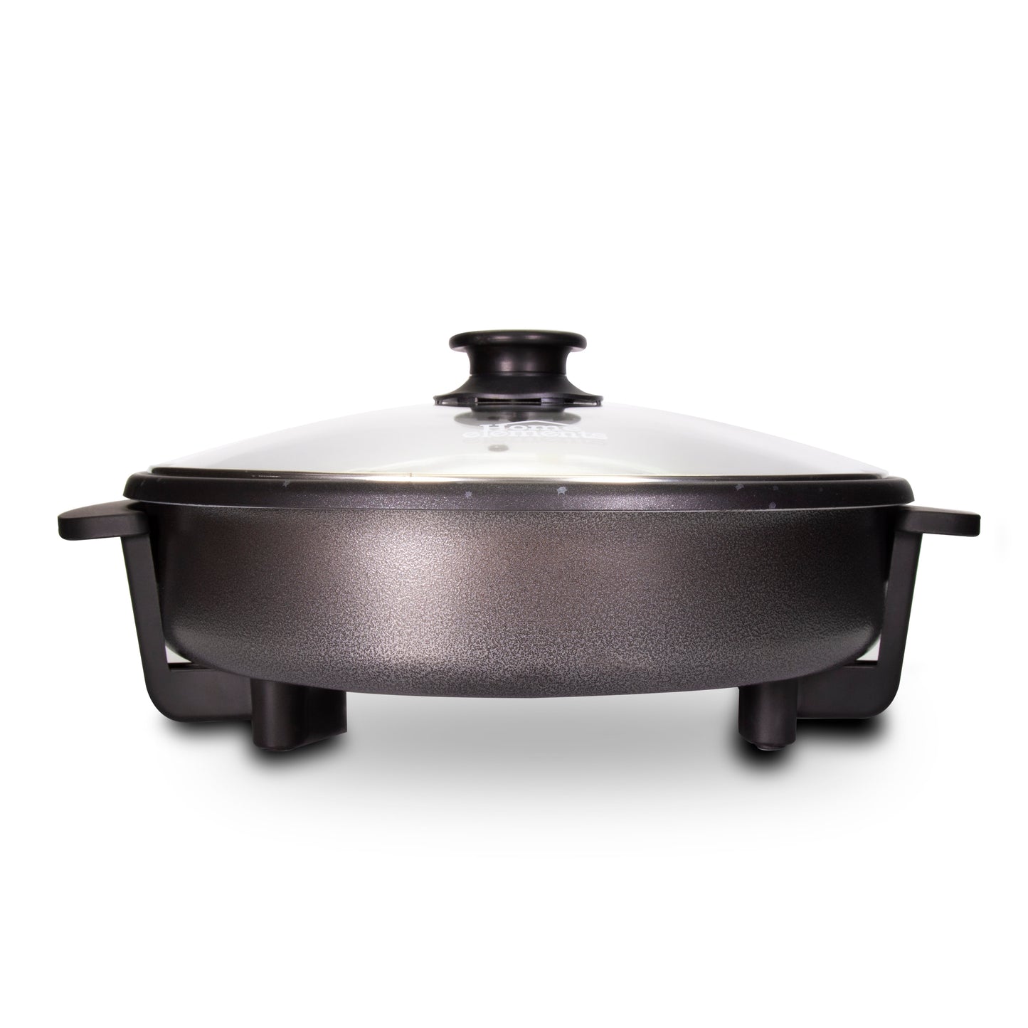 Sarten Electrico Redondo 30 Cm Negro Antiadherente Stone Home Elements