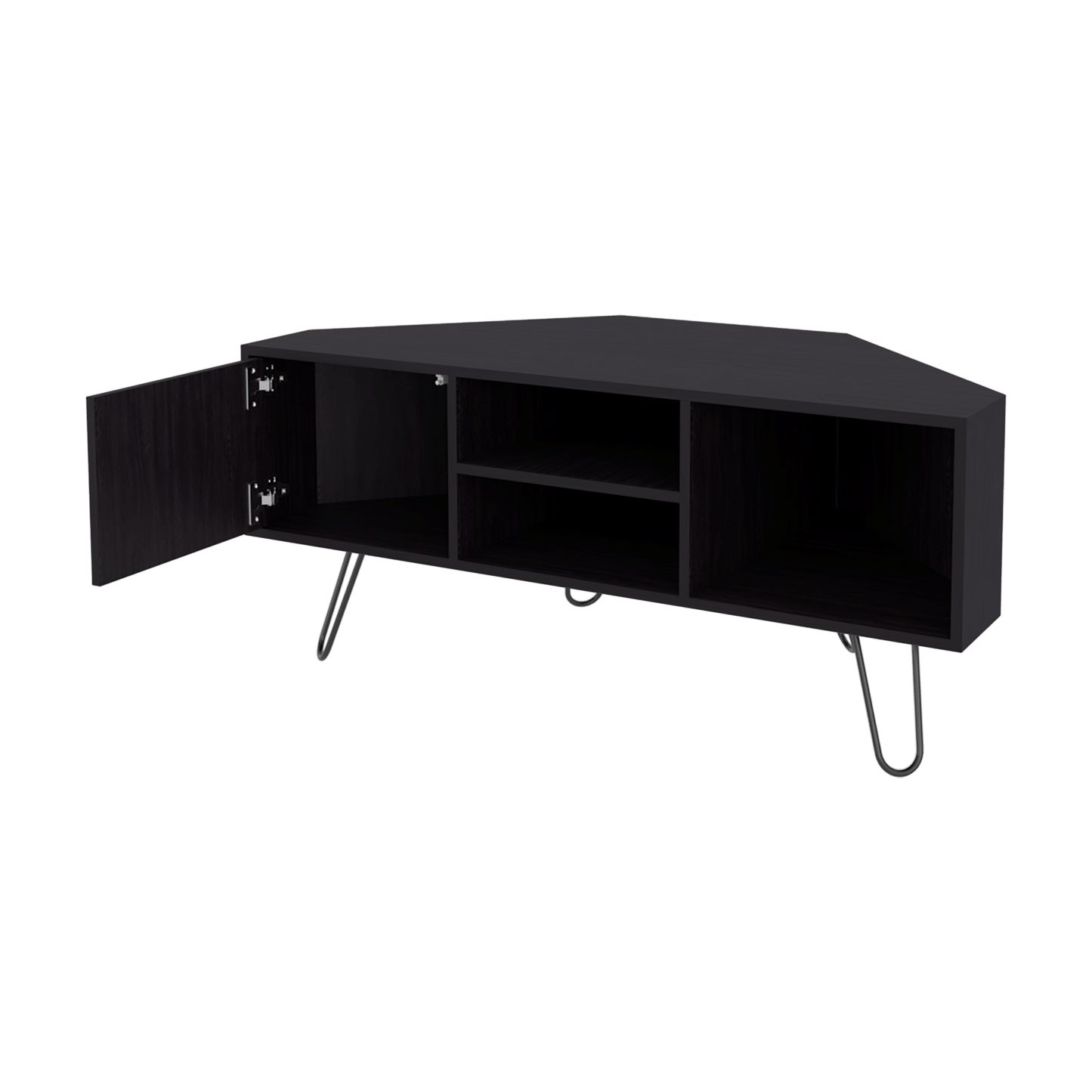 Rack Tv Esquinero Lancaster 50X115X55 Rta Wengue Zf
