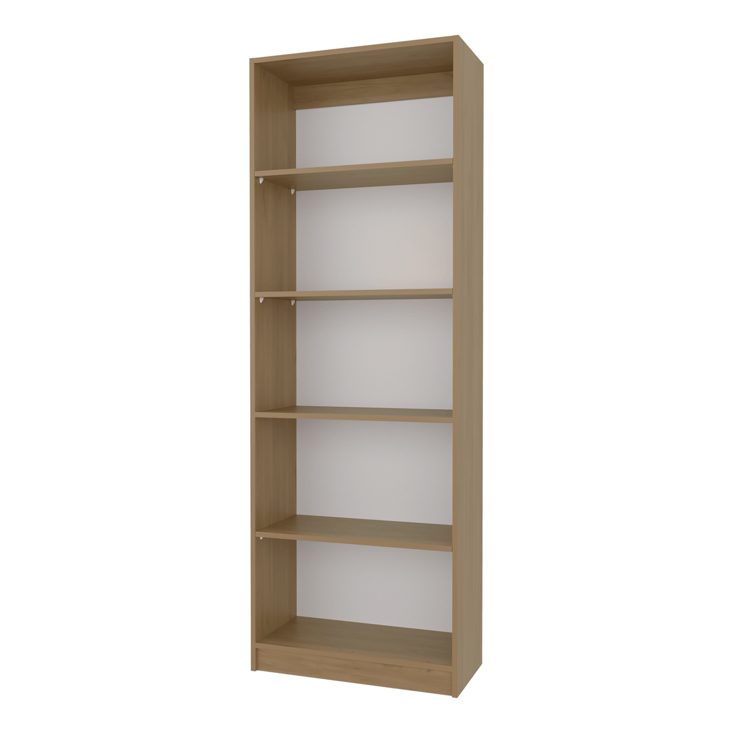 Estante Home E1 4 Espacios Fresno Rta Europeo + Blanco 180X62X29 Zf