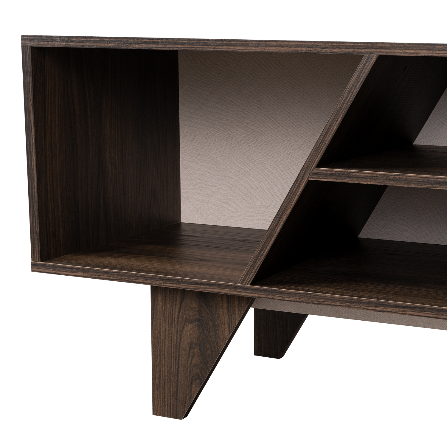 Rack Para Tv Pisa 65" 53X150X40 Rta Nogal Toquilla