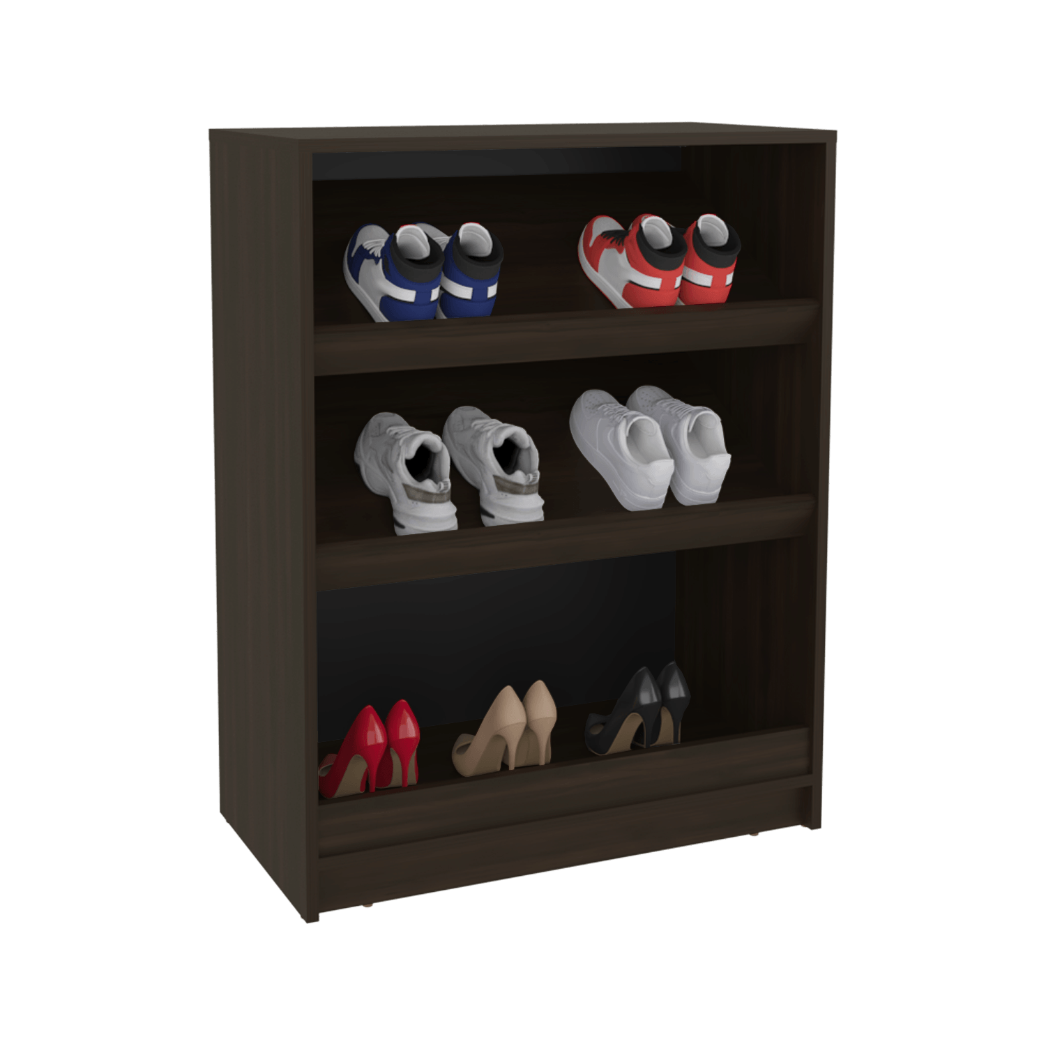 Zapatero Toby 90X70X36 Rta Nogal Europeo Zf