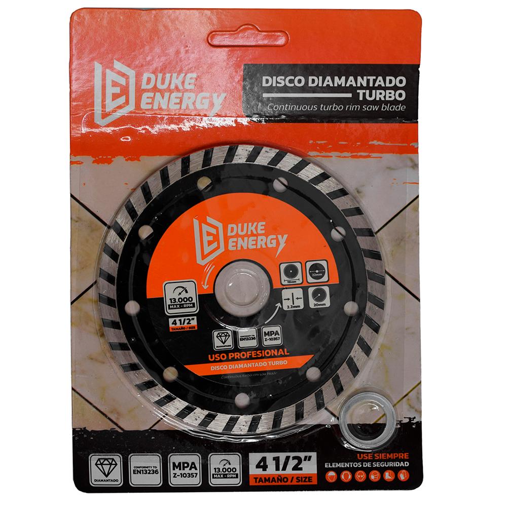 Disco Diamantado Turbo Duke Energy Profesional 4 12 Ddt115 Ht30018