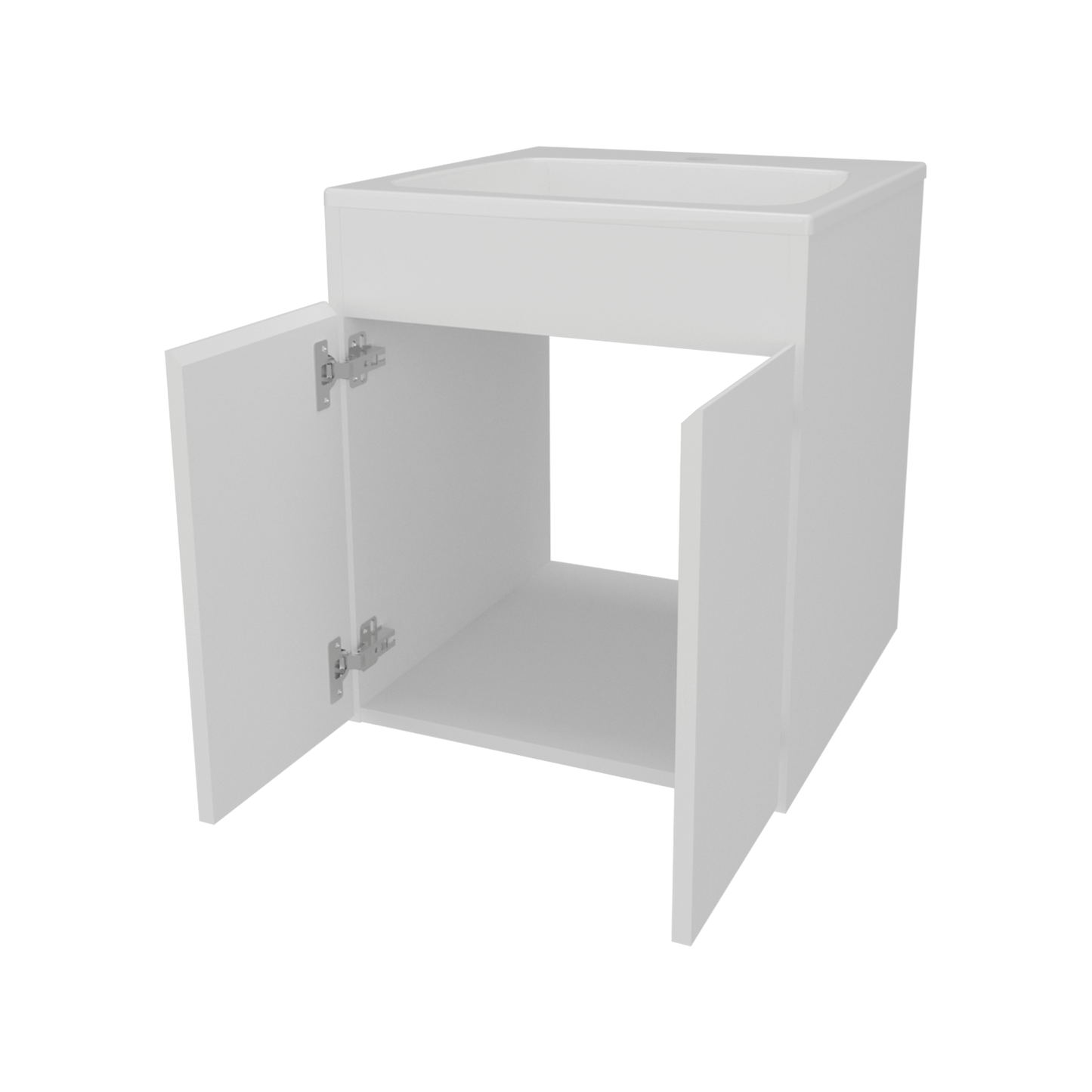 Mueble De Baño Meka 53X45X46 Rta Blanco Zf