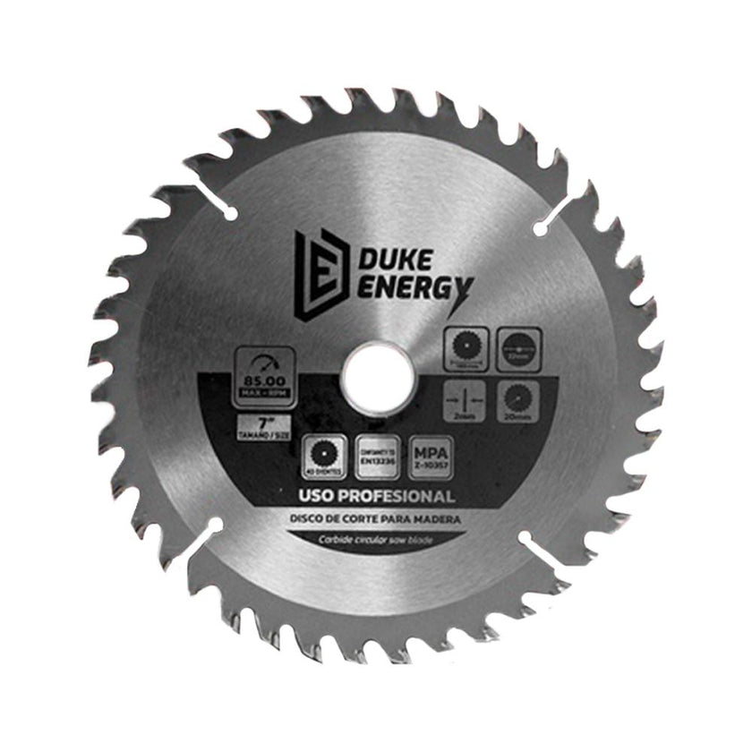 Disco Madera Duke Energy Profesional 7X40 Dmd740 Ht30025
