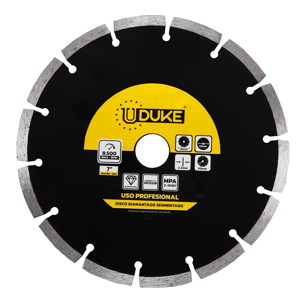 Disco Diamantado Segmentado Uduke 7 Ddug180 Ht30028