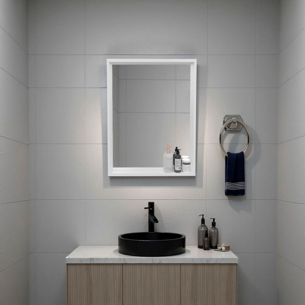 Botiquin Dakota 60X60X7 Rta Blanco Zf