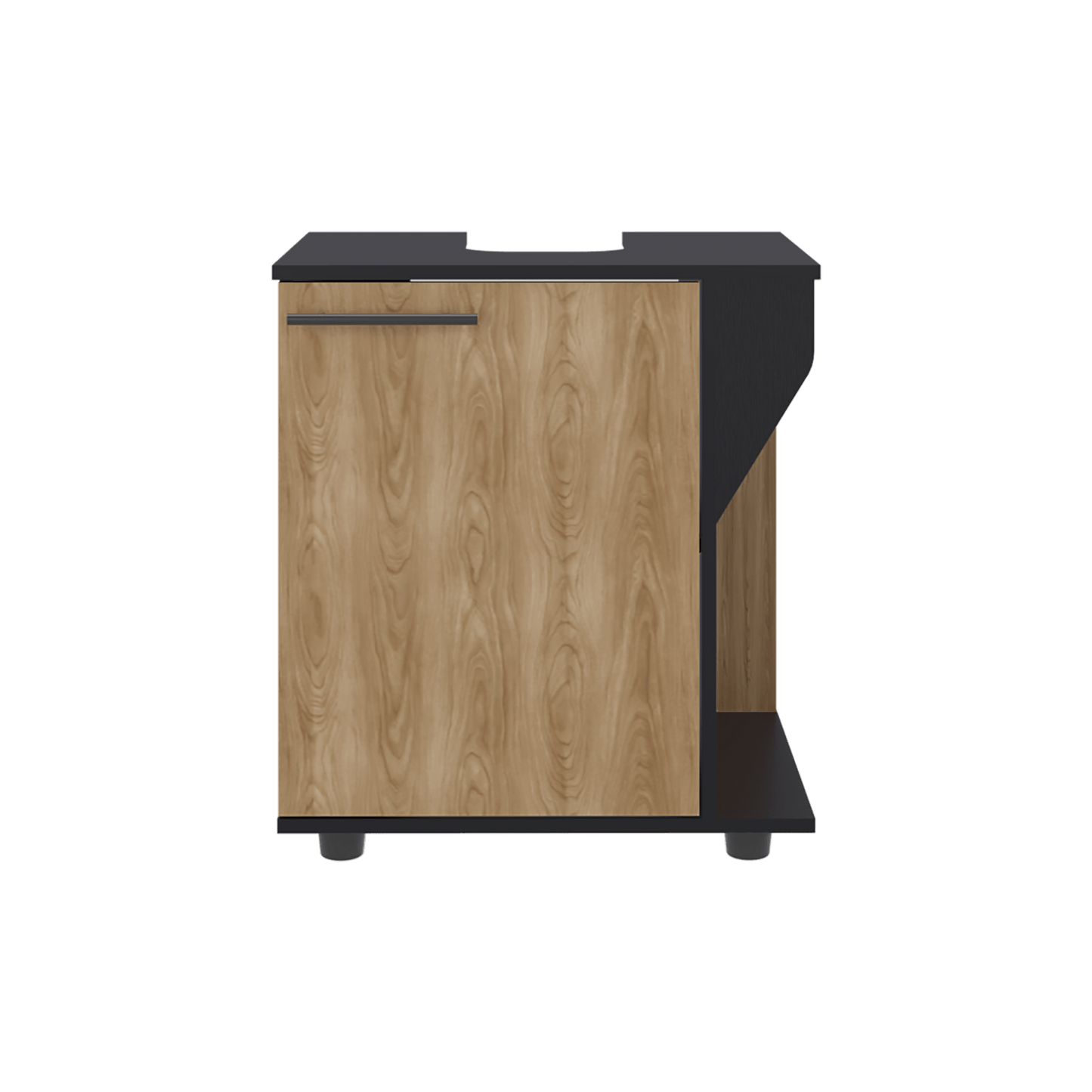 Mueble Lavamanos De Pedestal Phillips 62X56X41 Rta Wengue Fresno