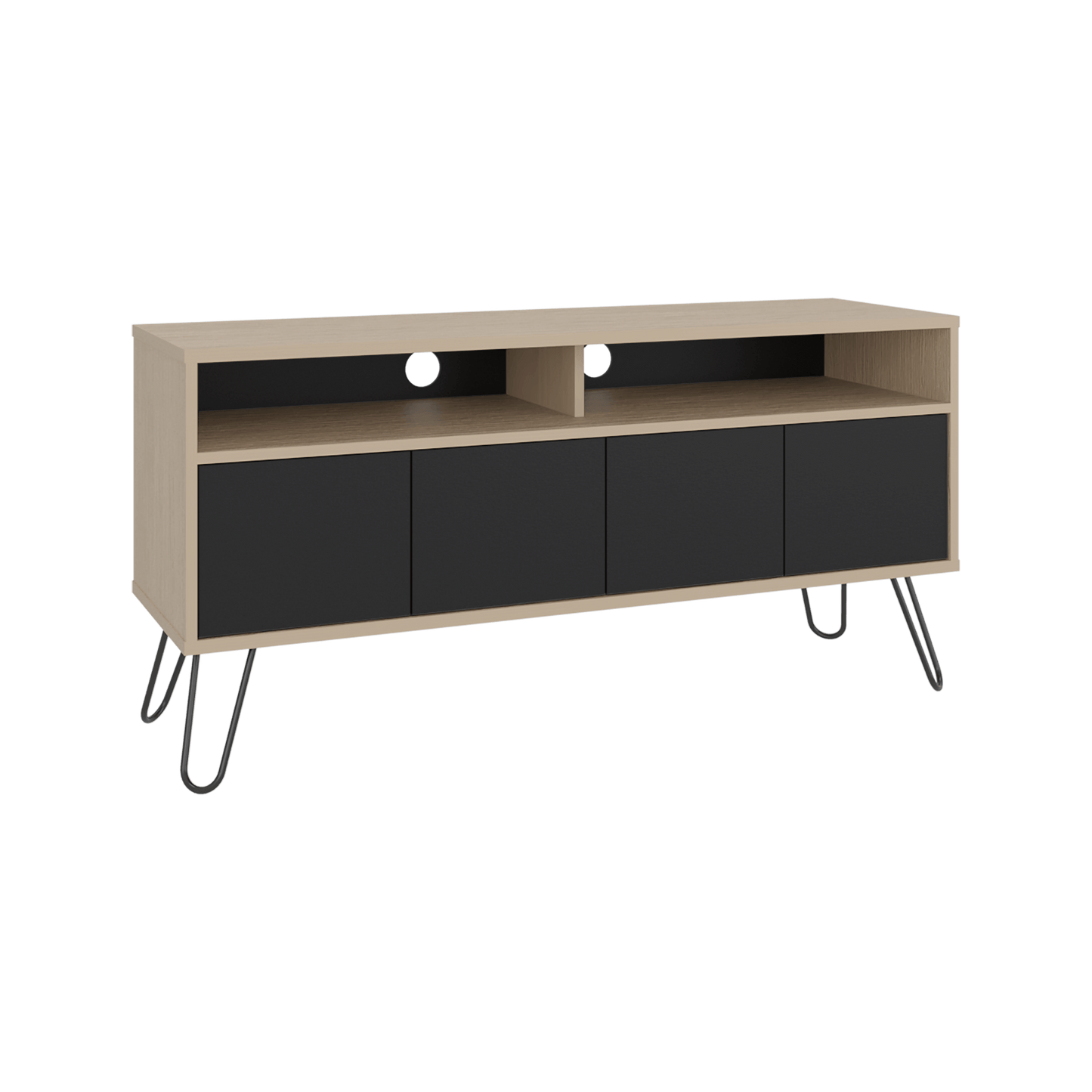 Rack Para Tv Vassel 60X123X38 Rta Cartagena Wengue