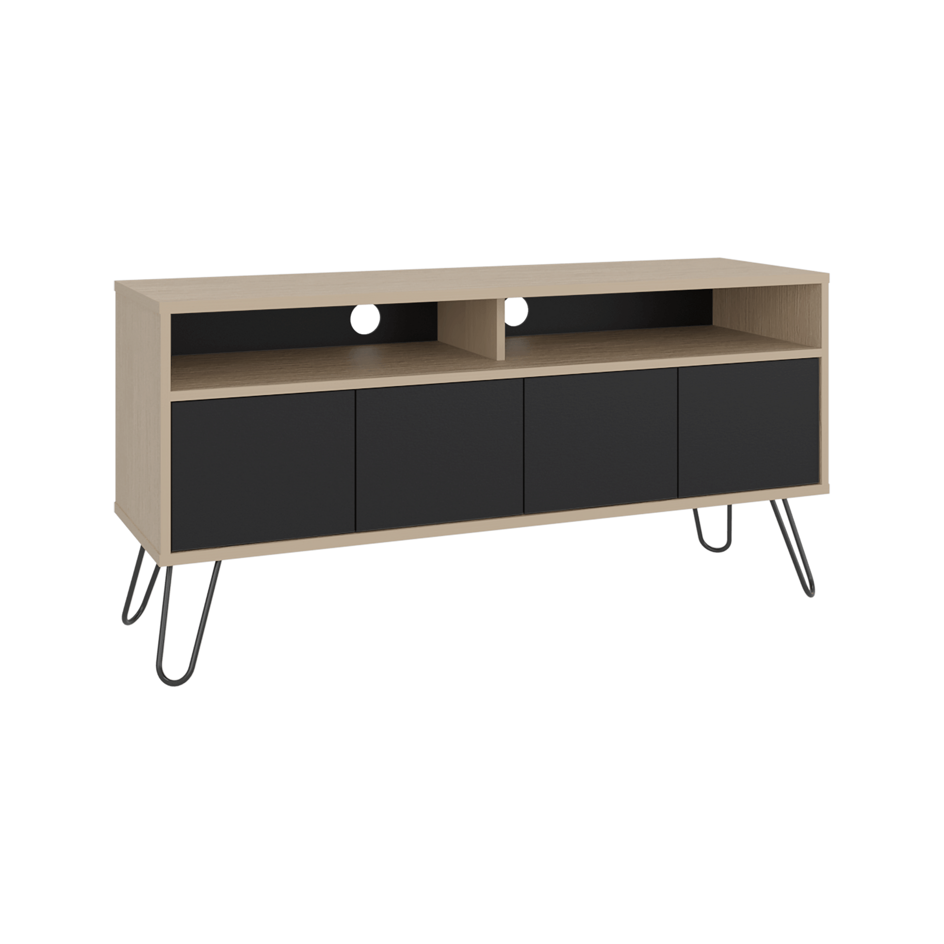 Rack Para Tv Vassel 60X123X38 Rta Cartagena Wengue