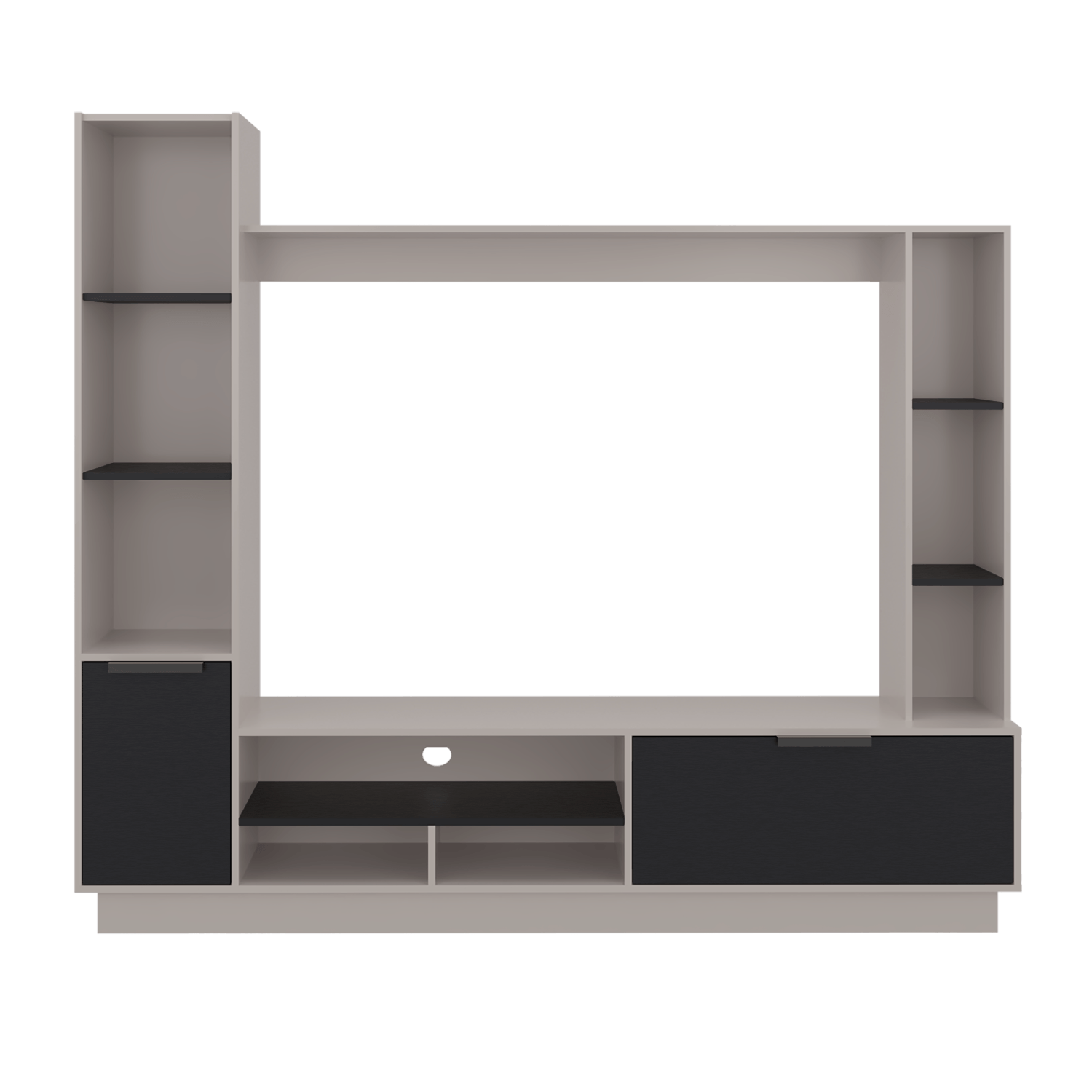 Centro Entretenimiento Marsella 176X202X35 Rta Capri Wengue
