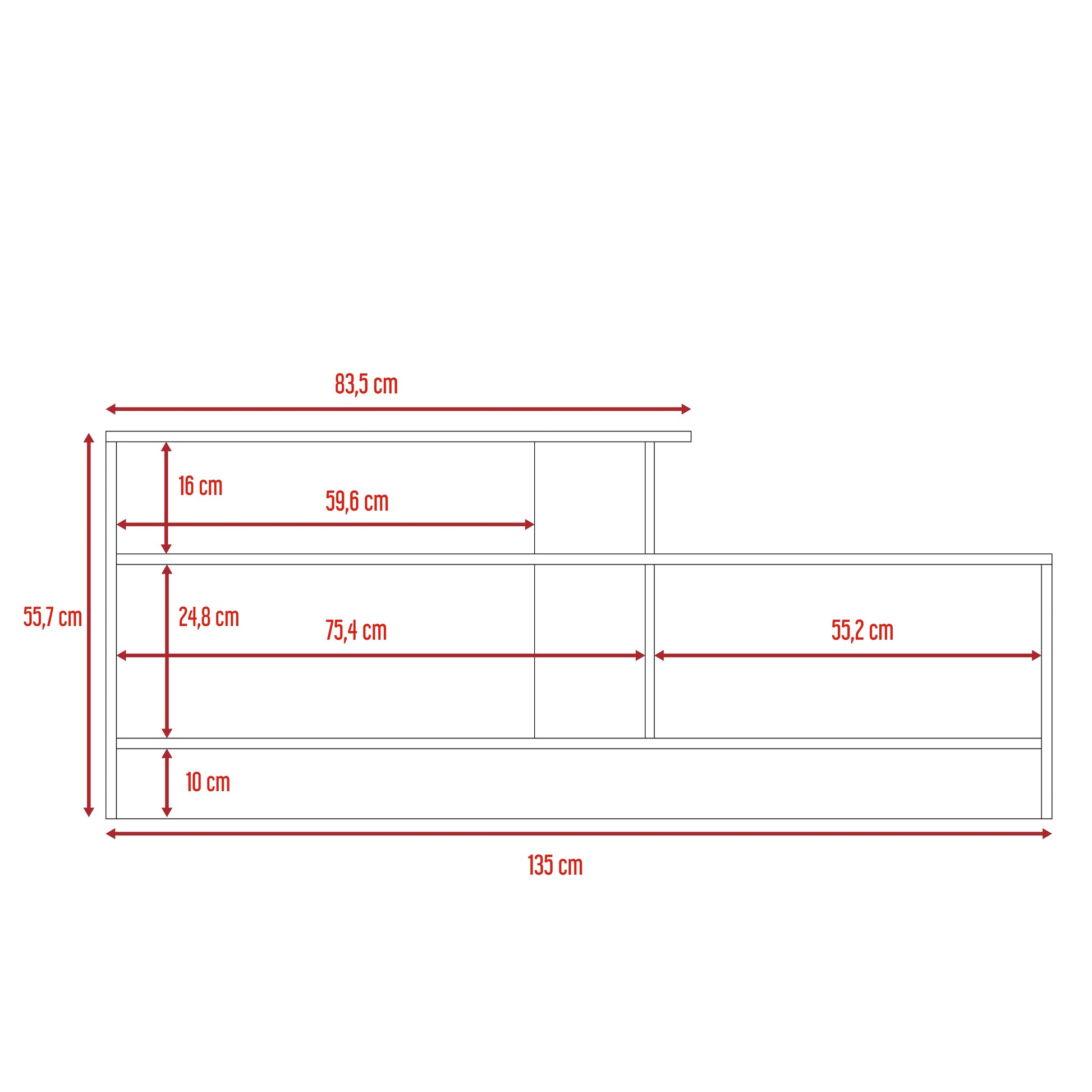 Mesa Para Tv Greca Rta Wengue