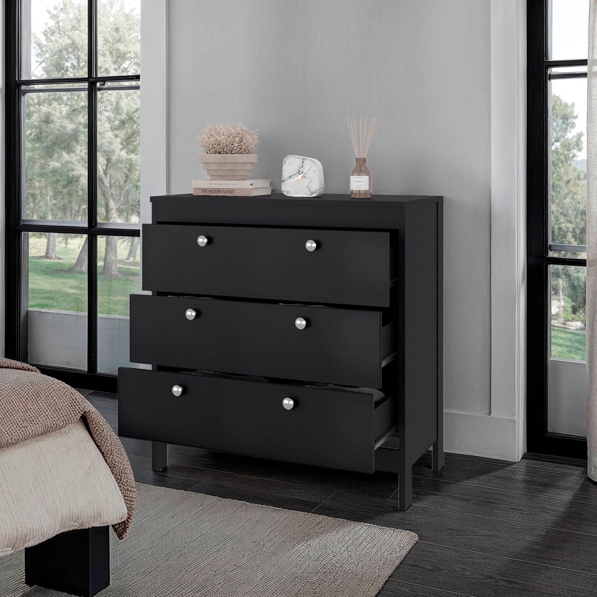 Cajonera Newcastle 84X80X41 Rta Wengue Zf