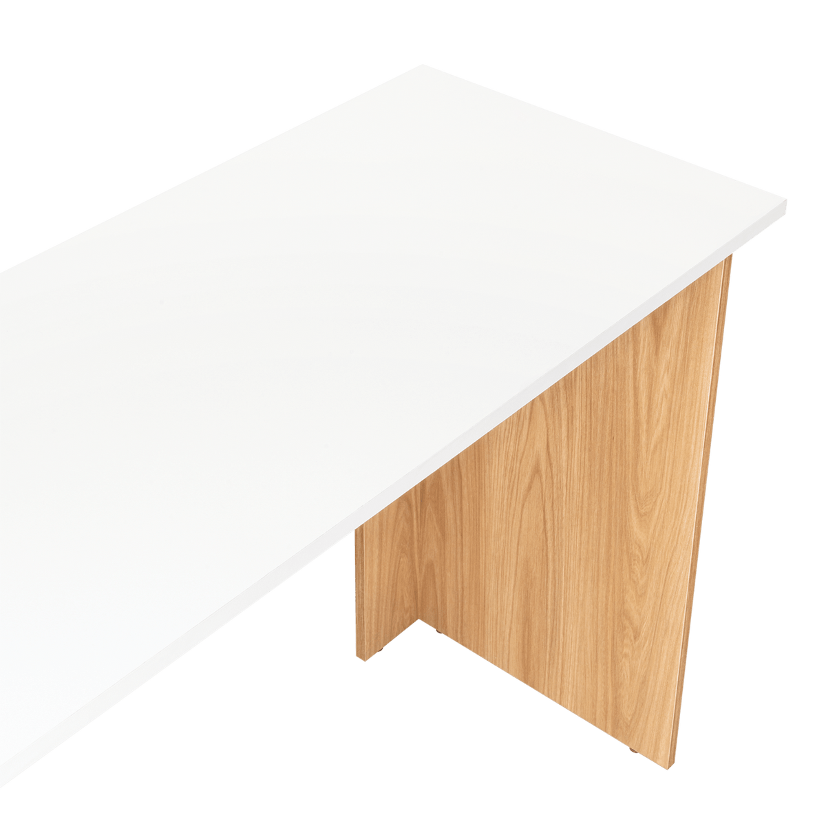 Escritorio Vilna 120X120X45 Rta Fresno Eu Blanco