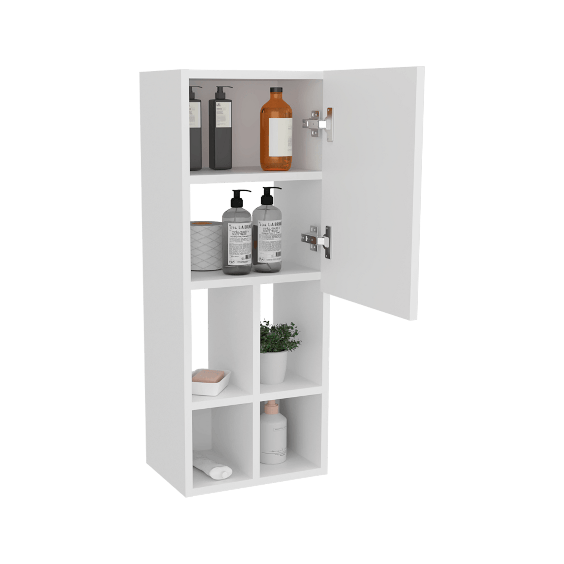 Gabinete Pared Niwot 80X31X23 Rta Blanco Zf