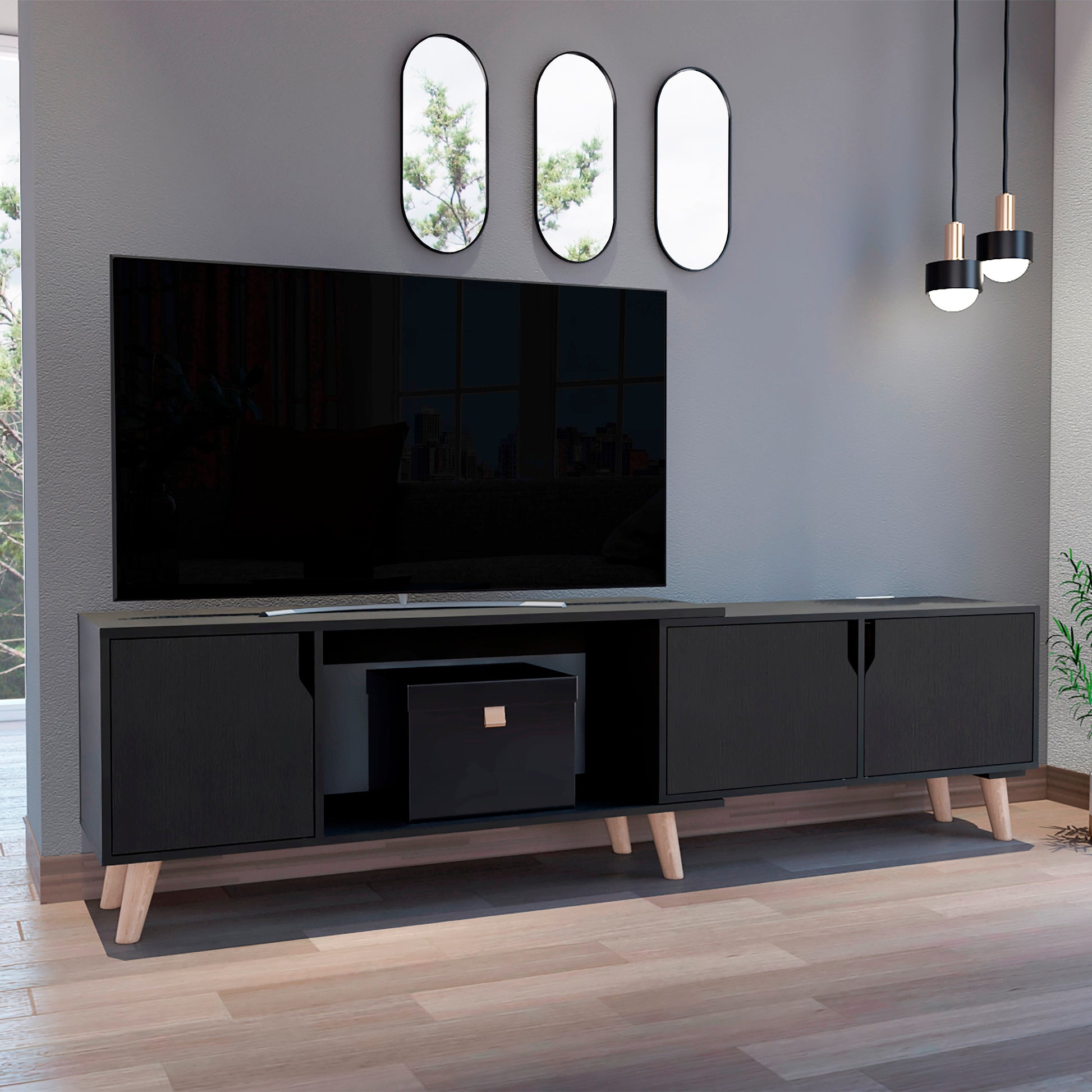 Rack Extensible Nordic Rta Wengue