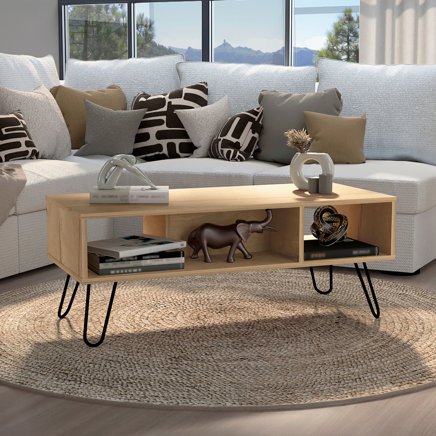 Mesa De Centro Vassel Homecollection Duna