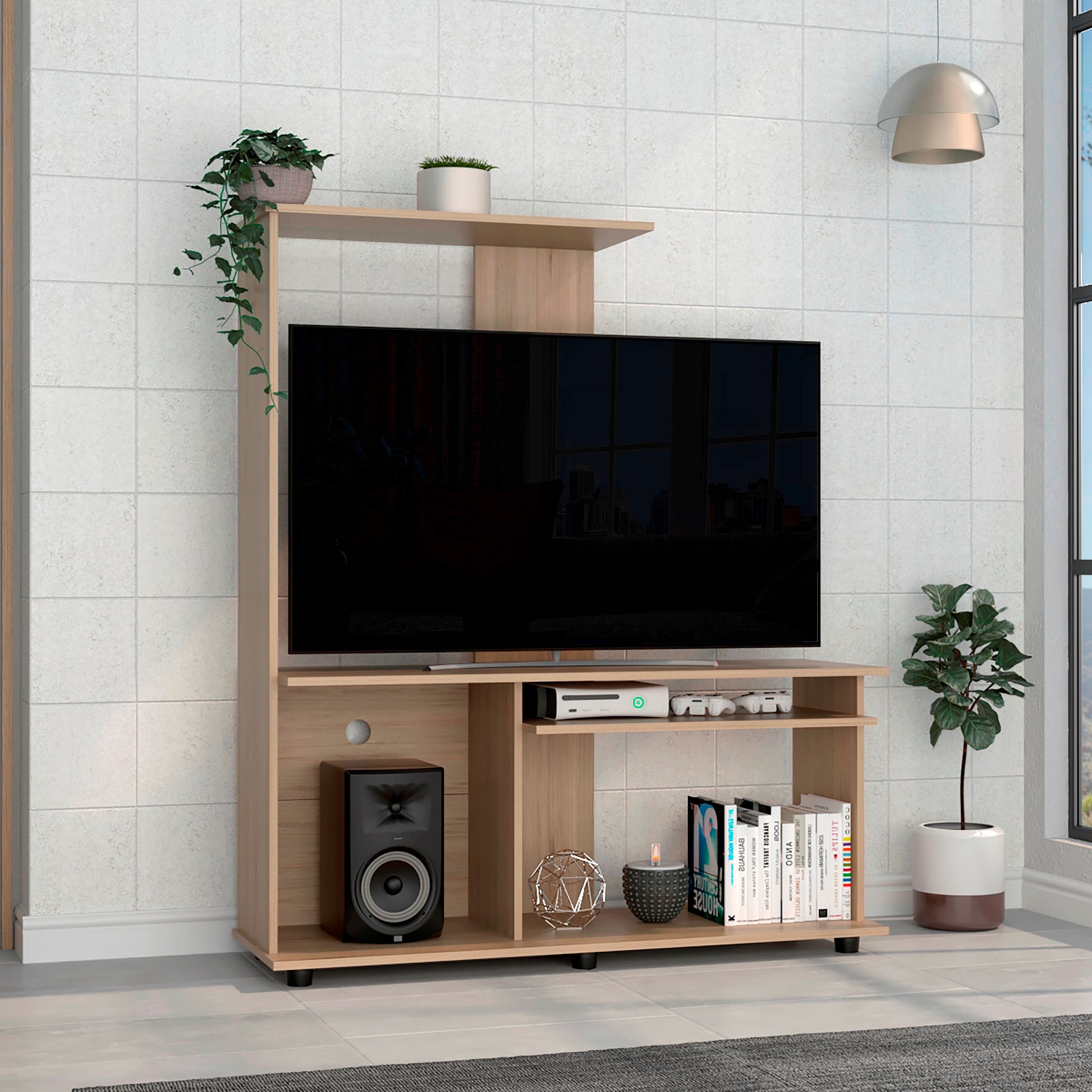 Estante Magallanes Tv 50 Rta Rovere