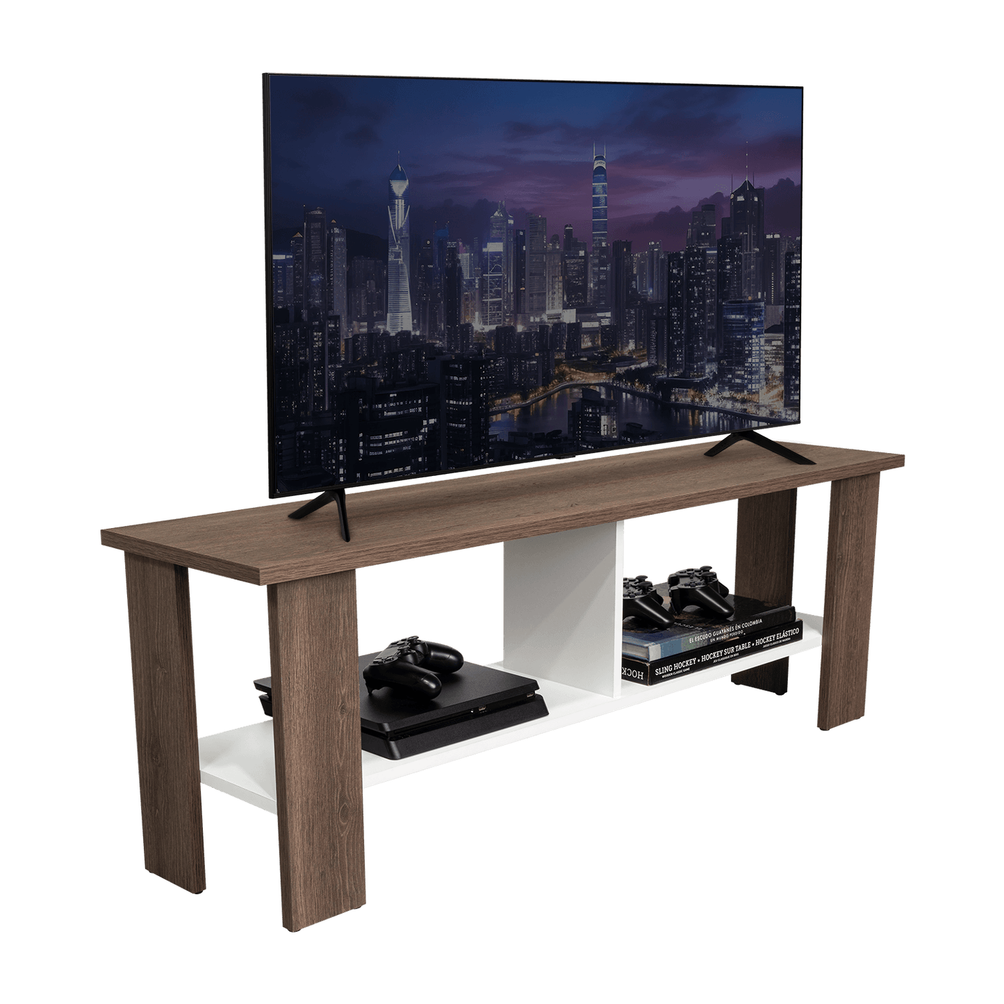 Mesa Tv Navia 65'' 42X120 Rta Milan Blanco