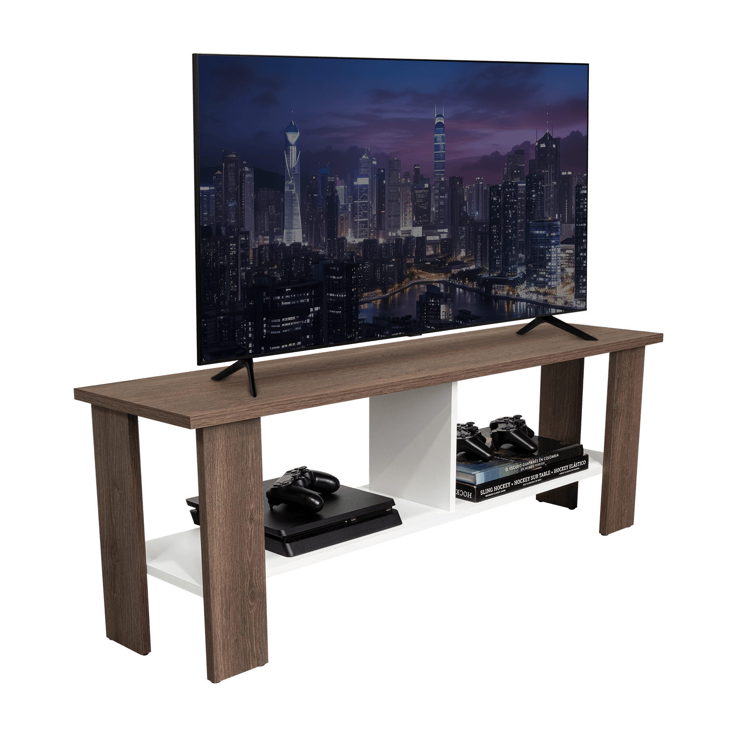 Mesa Tv Navia 65'' 42X120 Rta Milan Blanco