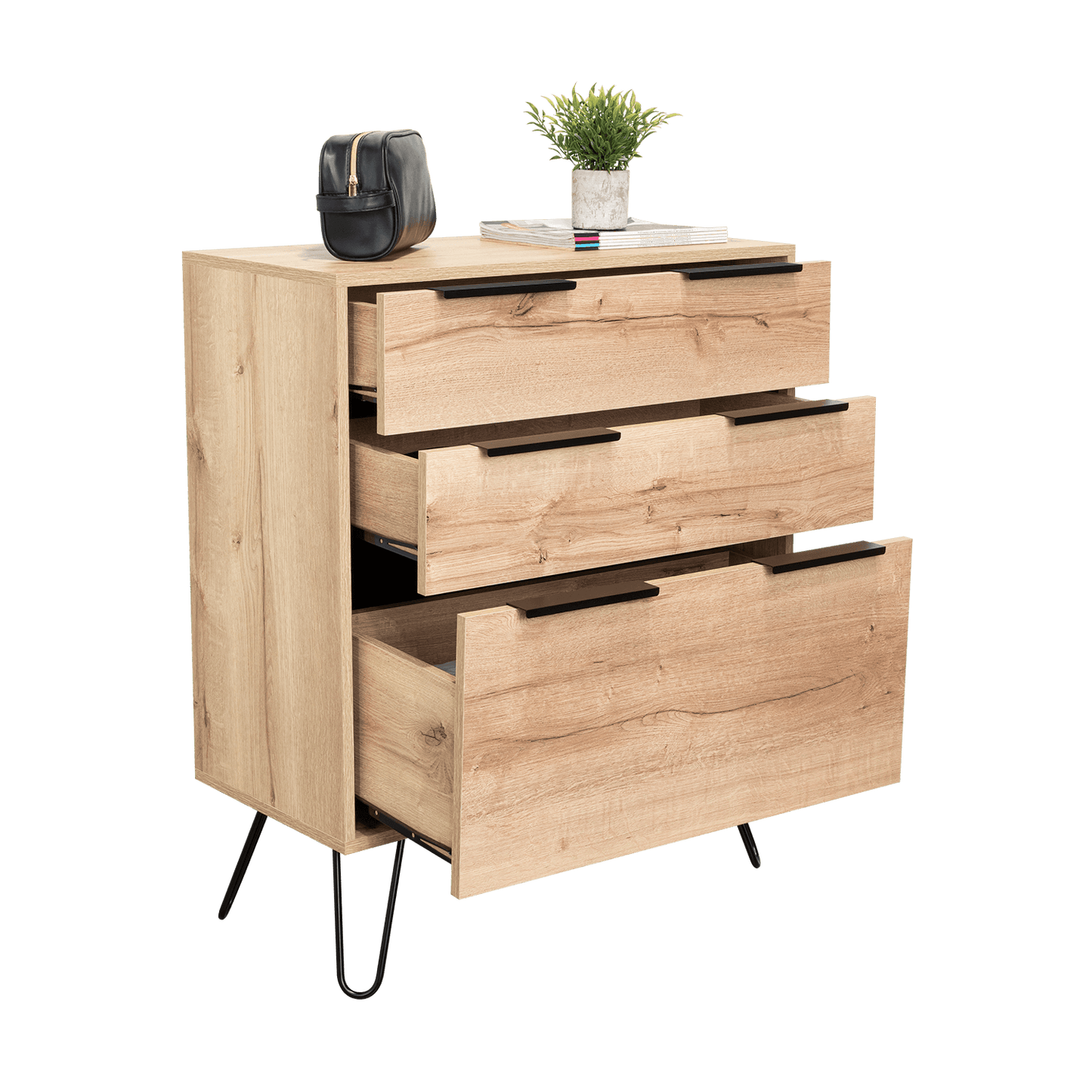 Comoda Concepto D 93X76X35 Rta Duna Wengue