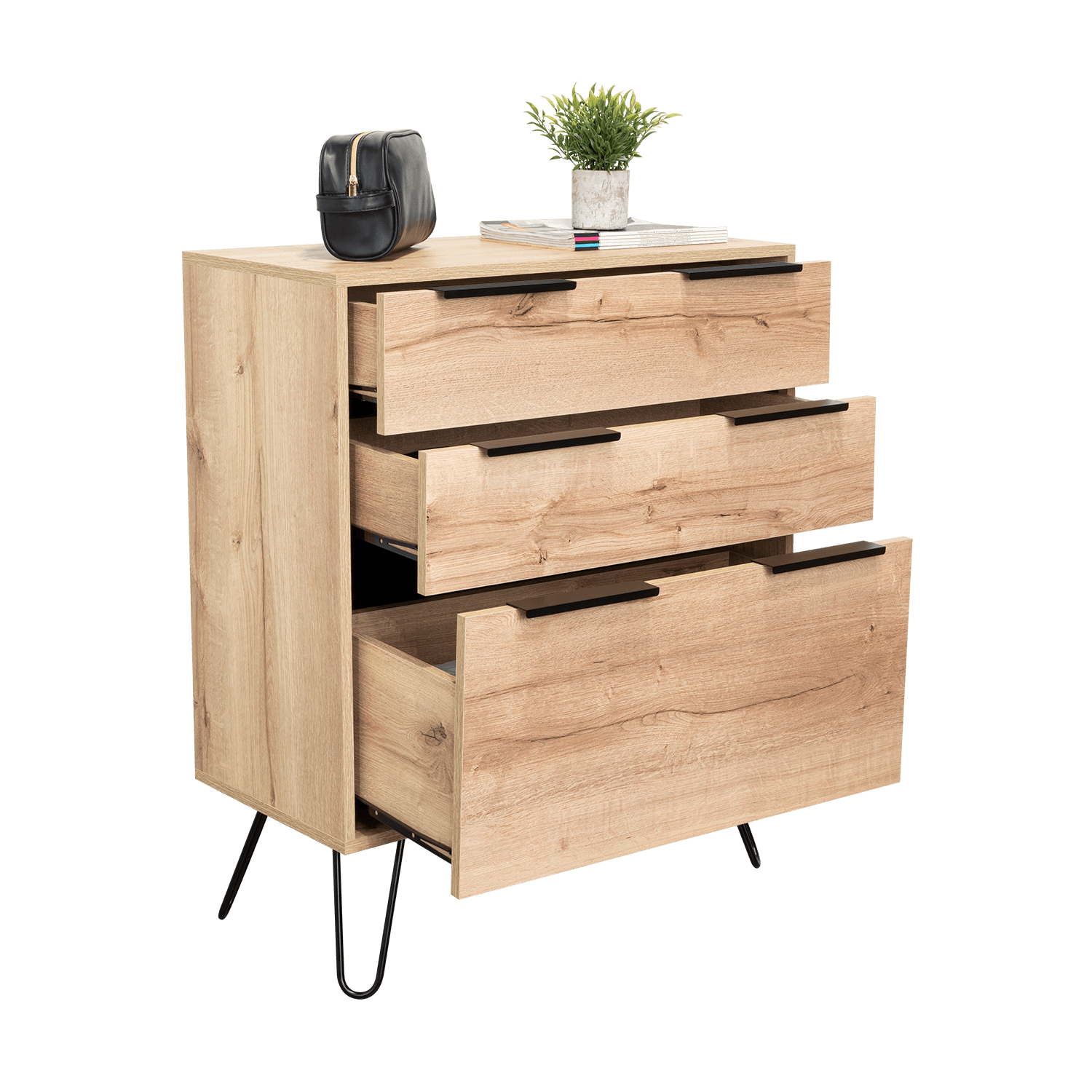 Comoda Concepto D 93X76X35 Rta Duna Wengue