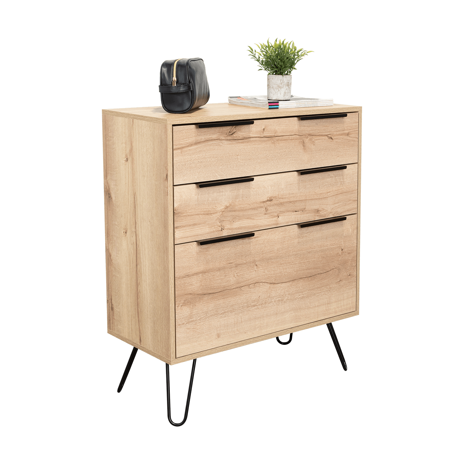 Comoda Concepto D 93X76X35 Rta Duna Wengue