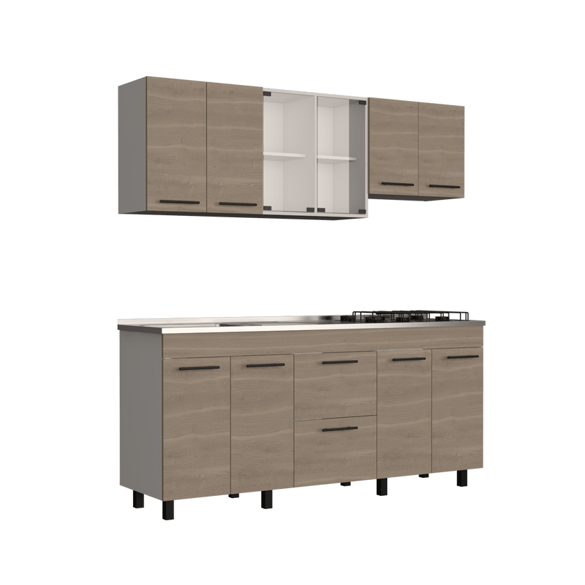 Cocina 180 Ankara Mzn Izq Rta Bardolino Lanco