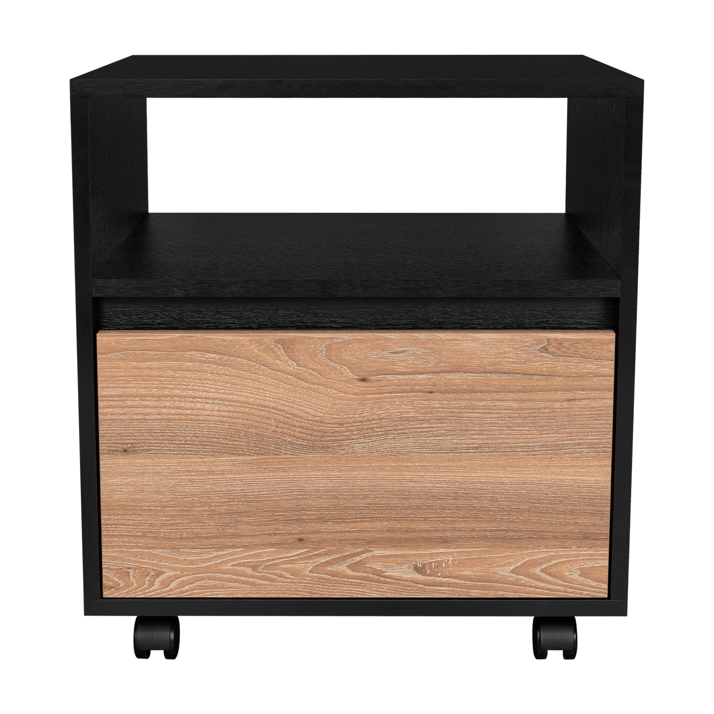 Mesa De Noche Austin 1C 52X48 Rta Wengue Miel