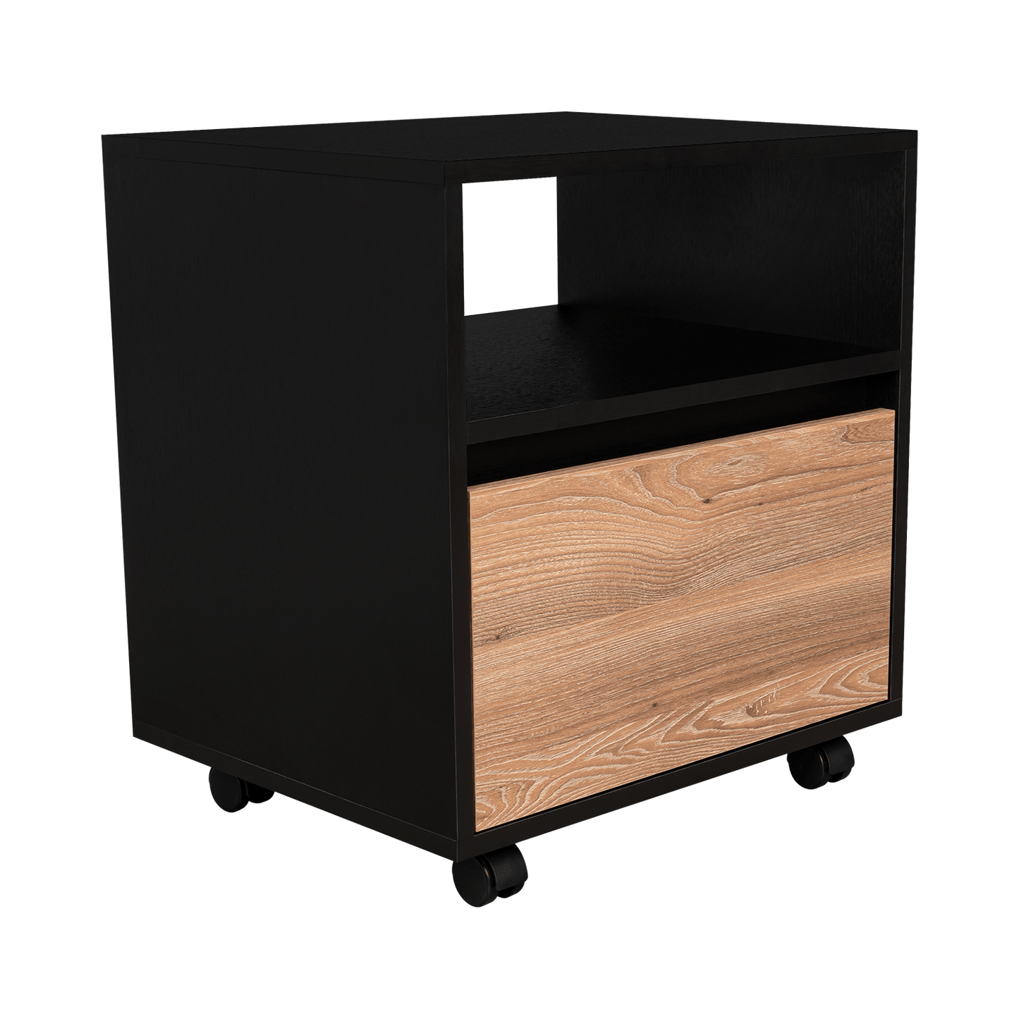 Mesa De Noche Austin 1C 52X48 Rta Wengue Miel