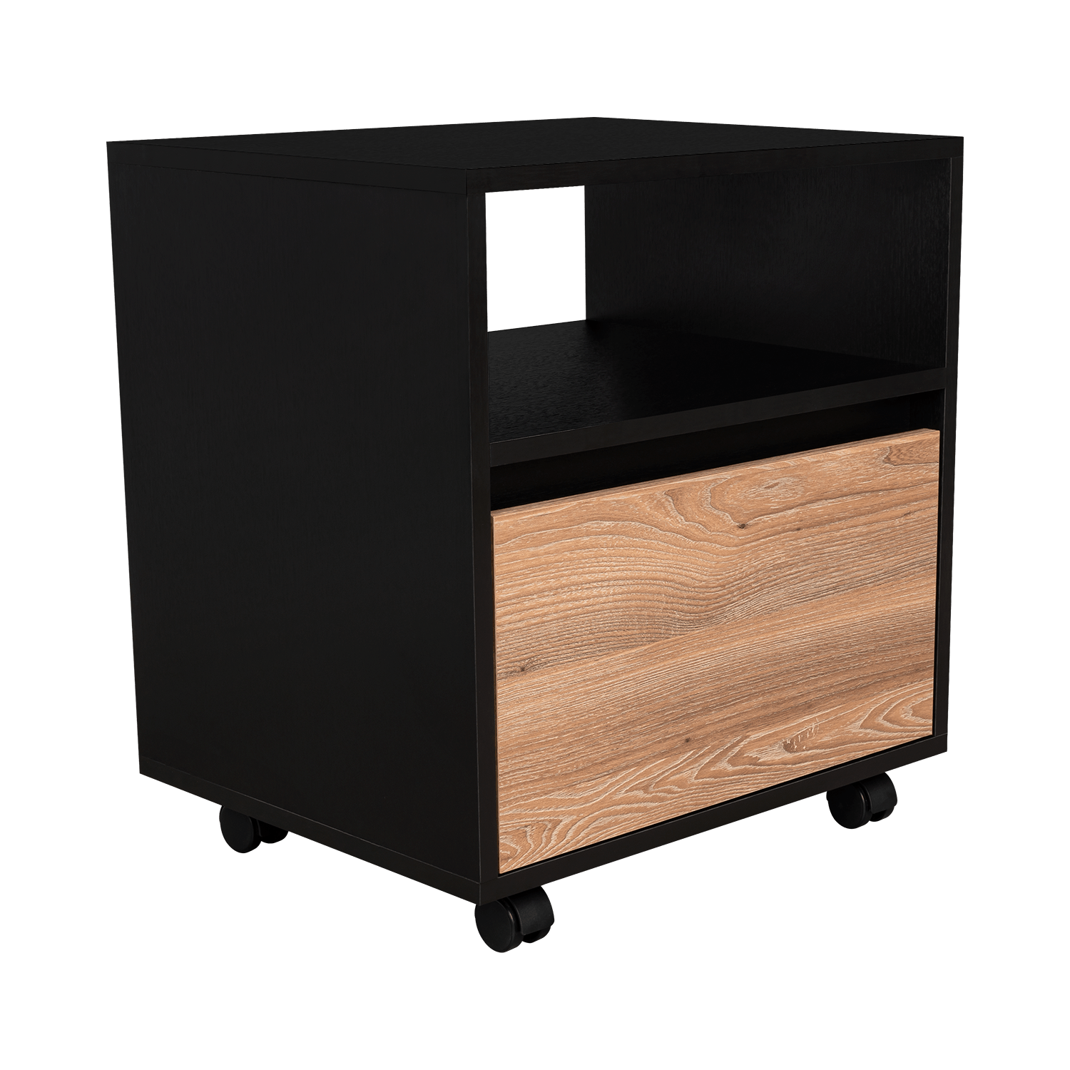 Mesa De Noche Austin 1C 52X48 Rta Wengue Miel