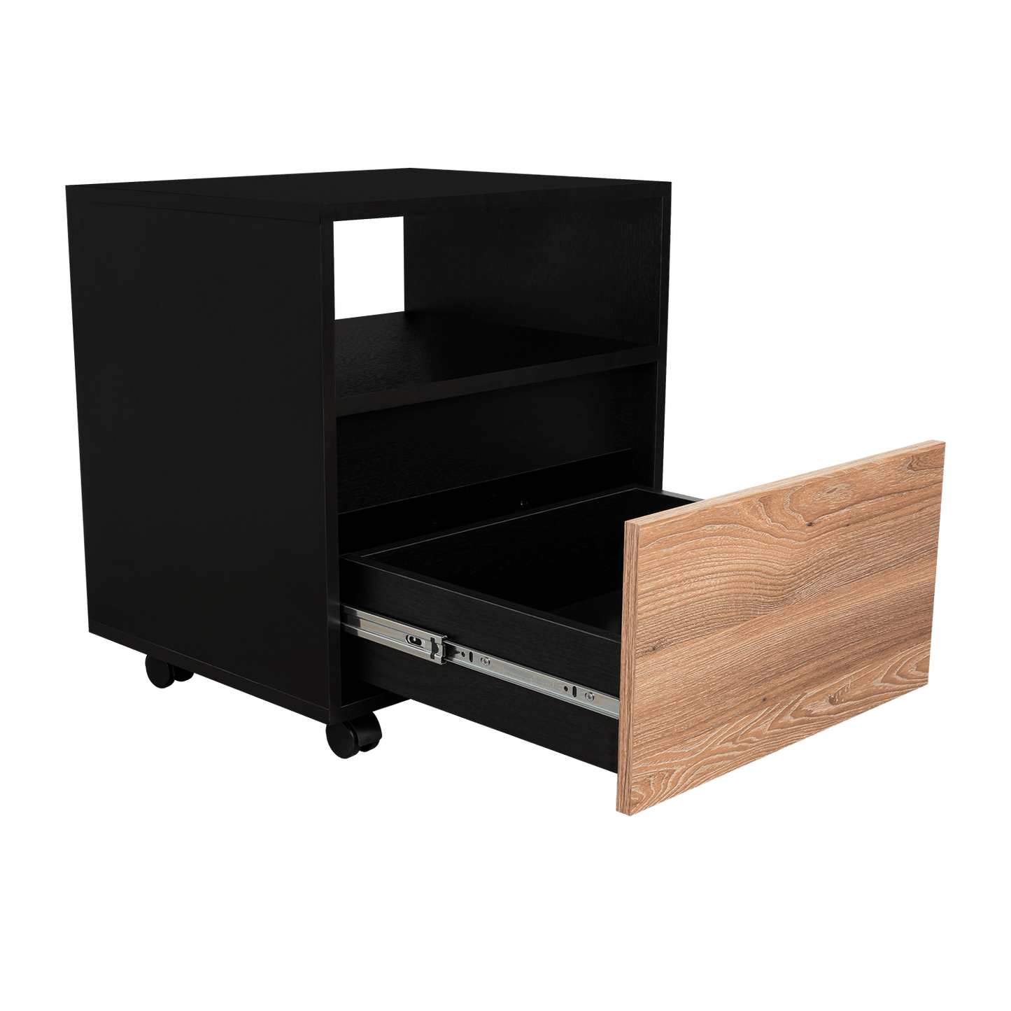 Mesa De Noche Austin 1C 52X48 Rta Wengue Miel