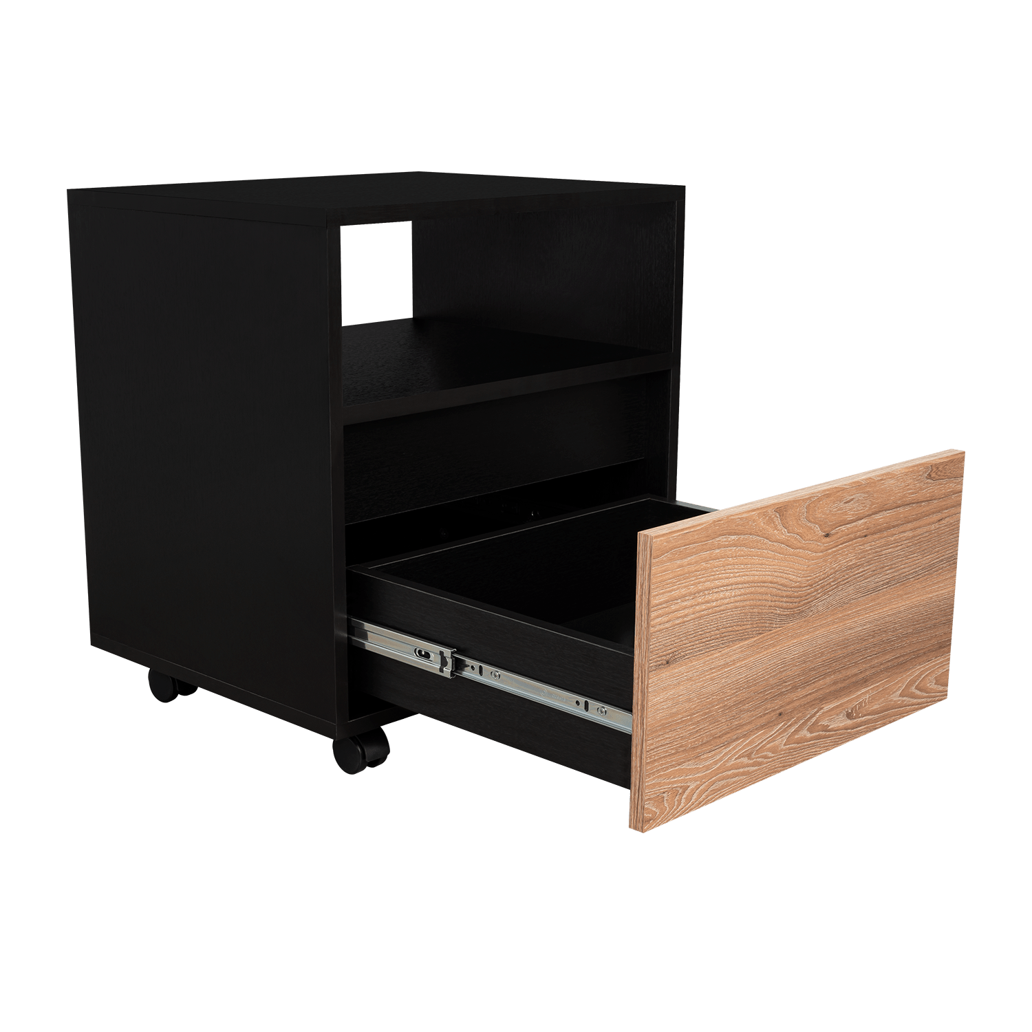 Mesa De Noche Austin 1C 52X48 Rta Wengue Miel