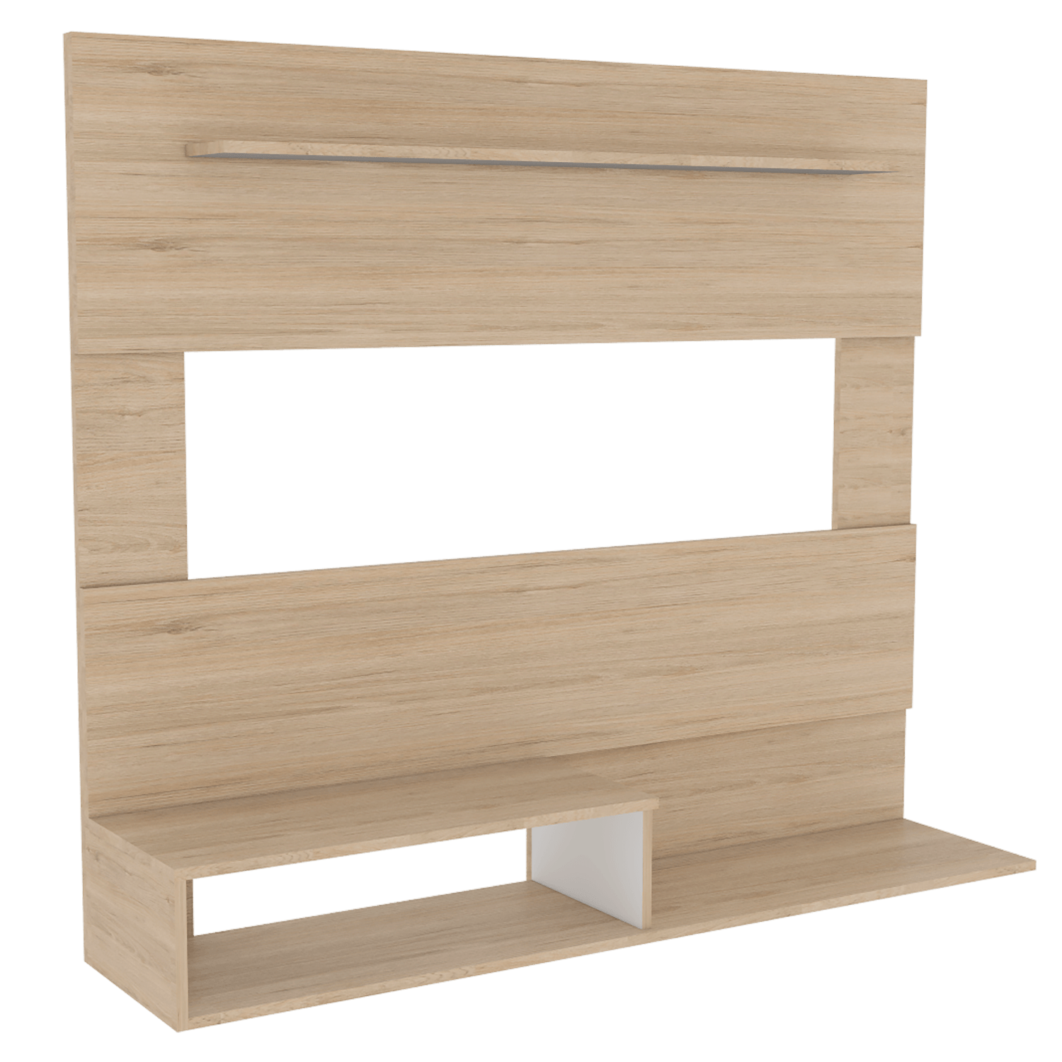 Panel Tv Beijint Rta Rovere + Blanco