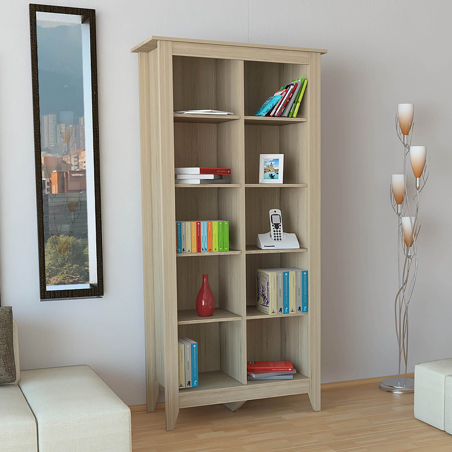 Librero Essential 80 Rta Rovere