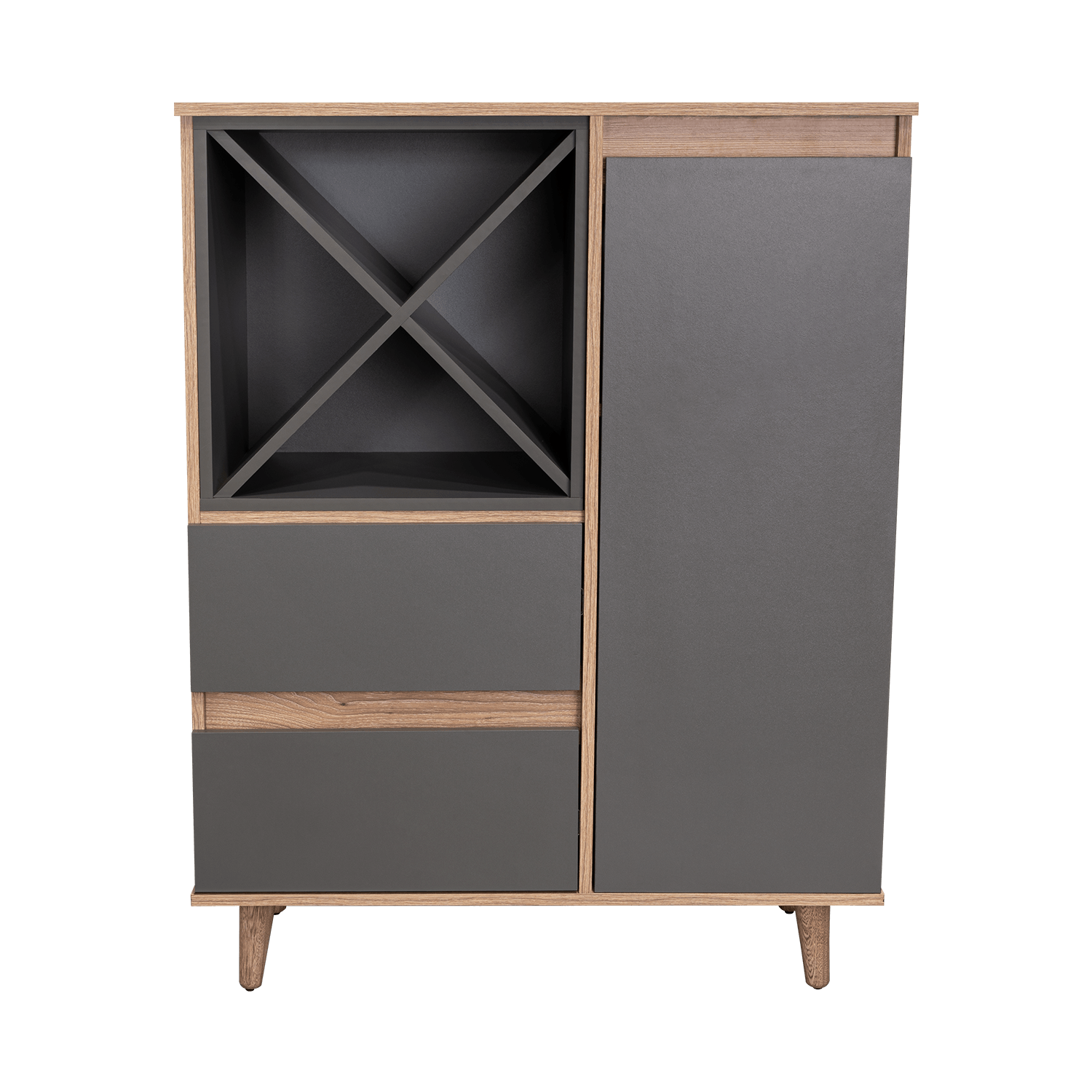 Mueble Bar Salem Miel+Plomo