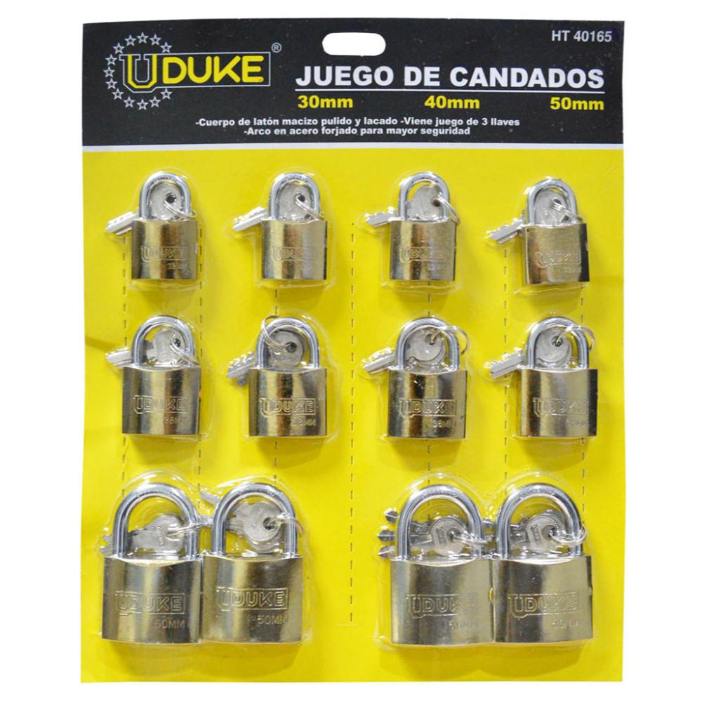 Candado Carton Uduke Dorado 304050 Ht40165